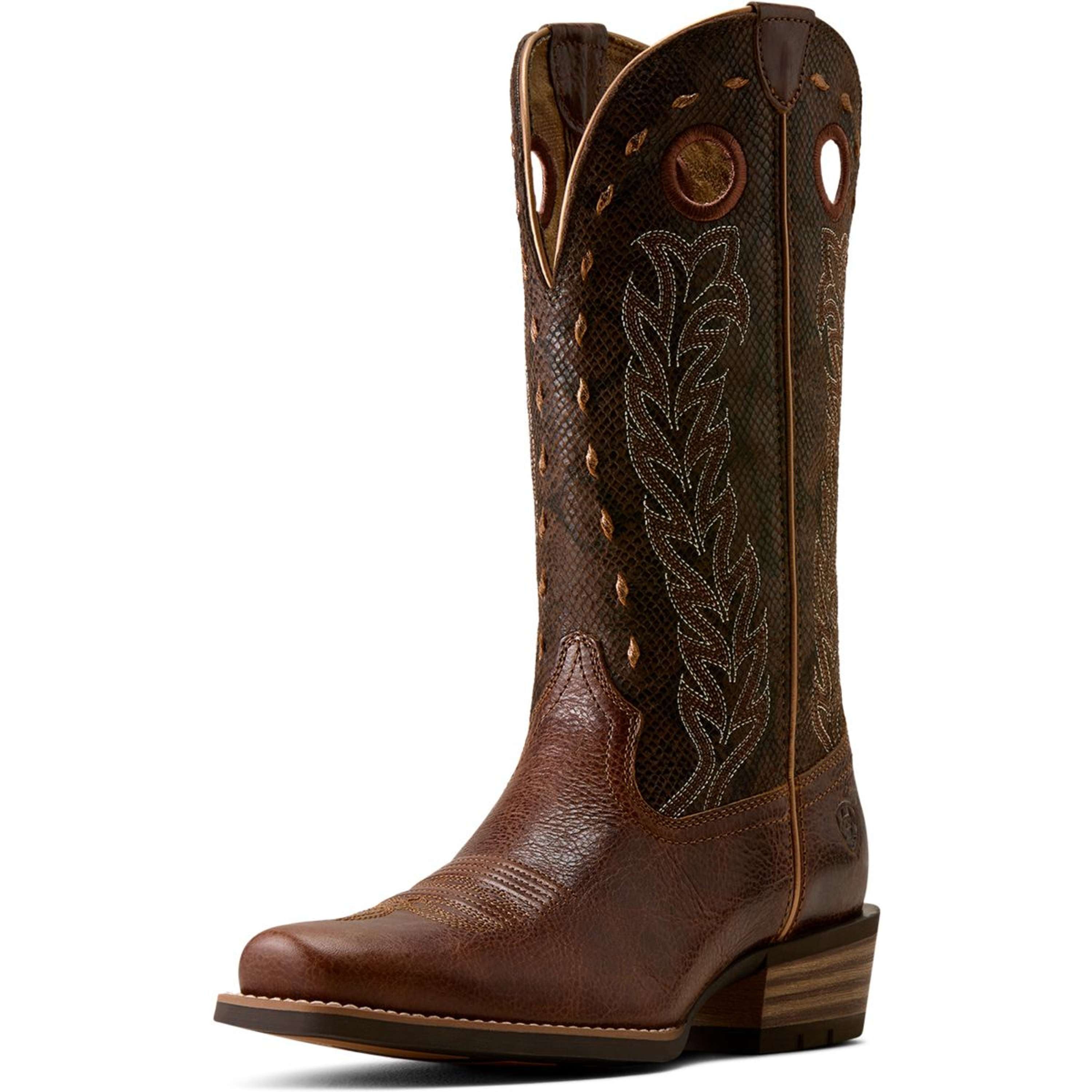 Ariat Kowbojki Lucera NcToe Damskie Deepest Tan/Chocolate Snake