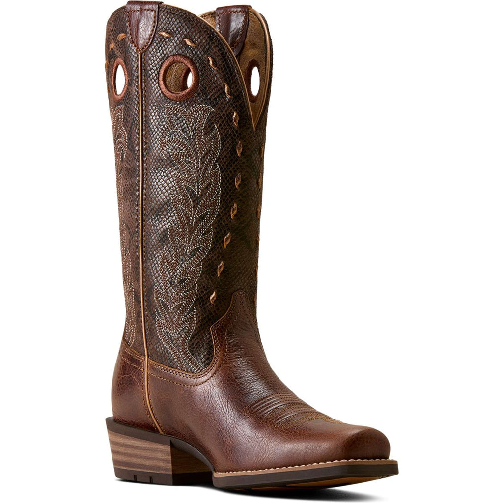 Ariat Kowbojki Lucera NcToe Damskie Deepest Tan/Chocolate Snake