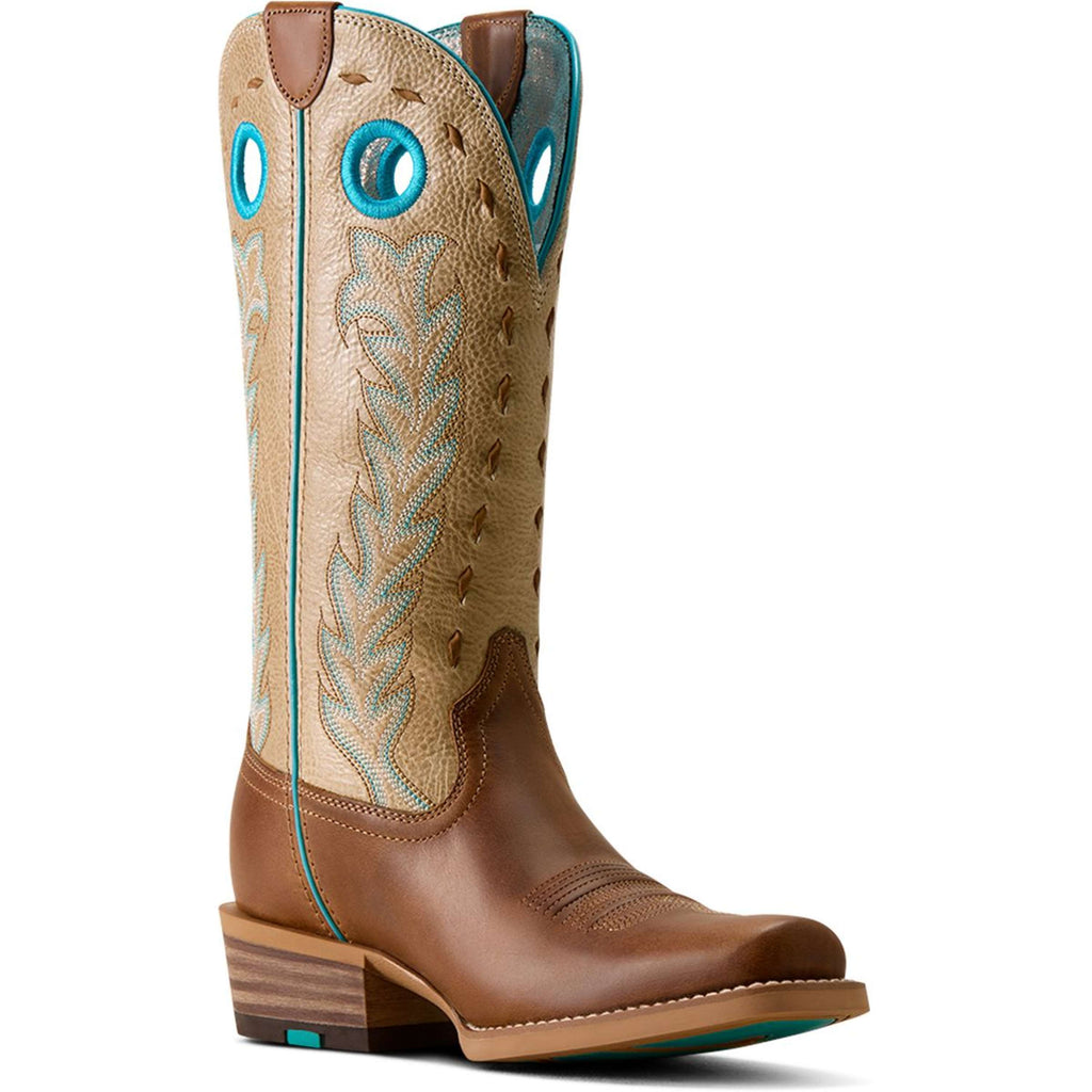 Ariat Kowbojki damskie Lucera NcToe Wheat Brown/Soft Parchment