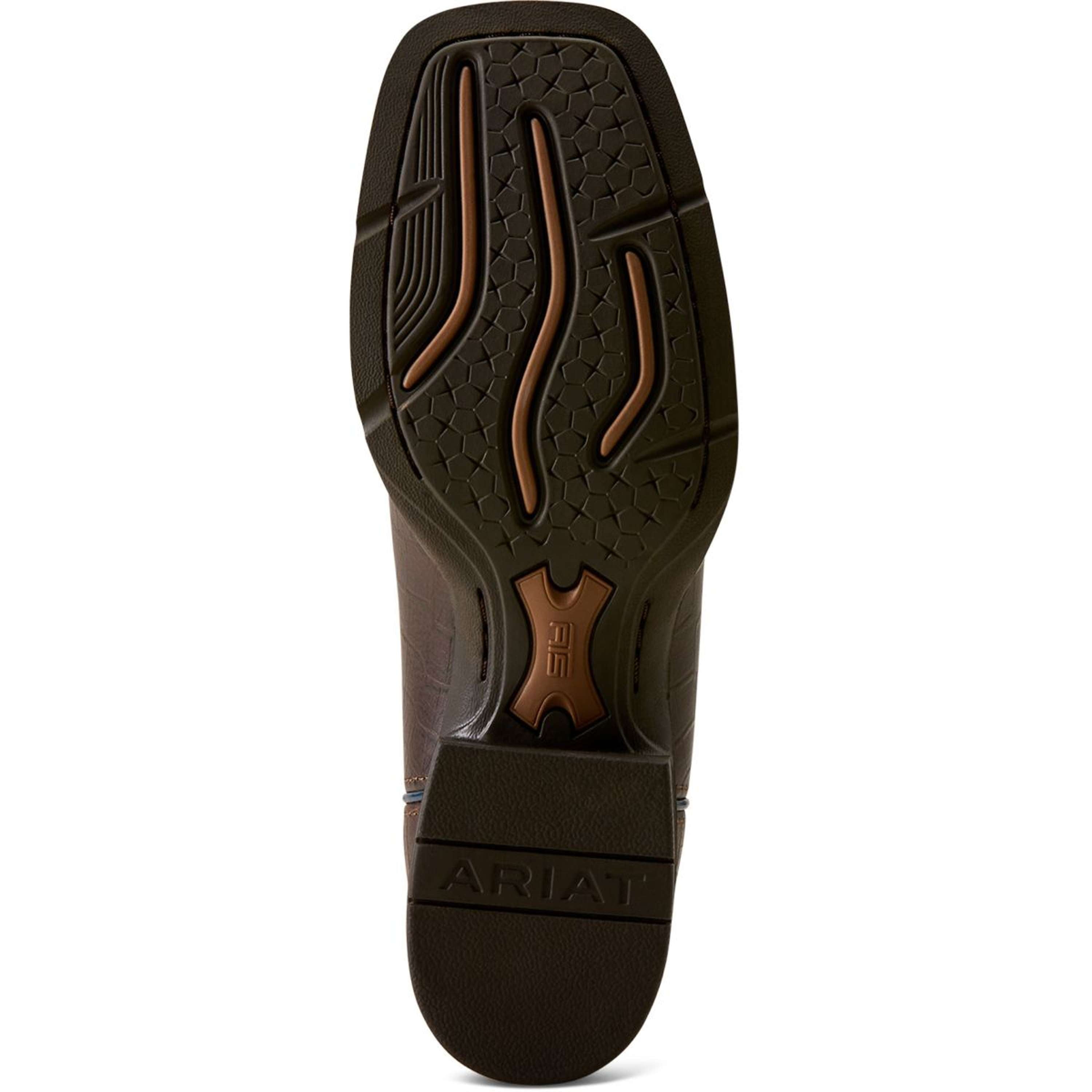 Damskie kowbojki Ariat Round Up Holly Chocolate Croc