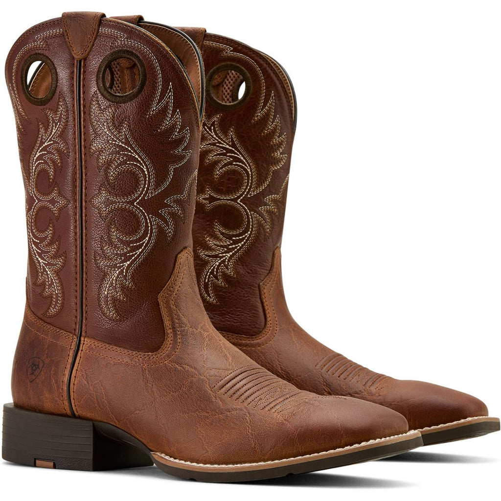 Ariat Kowbojki Sport Rodeo Męskie Aged Tan/Luna