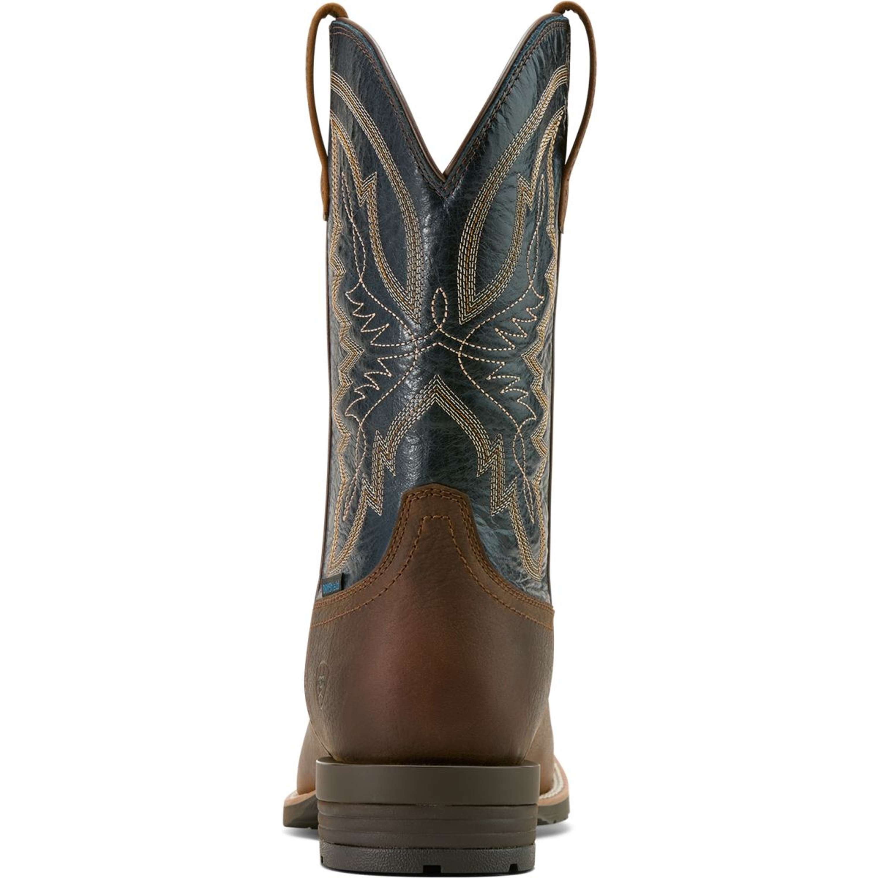 Ariat Kowbojki Hybrid Ranchwork H2O Męskie Tavern Taupe/Dark Denim