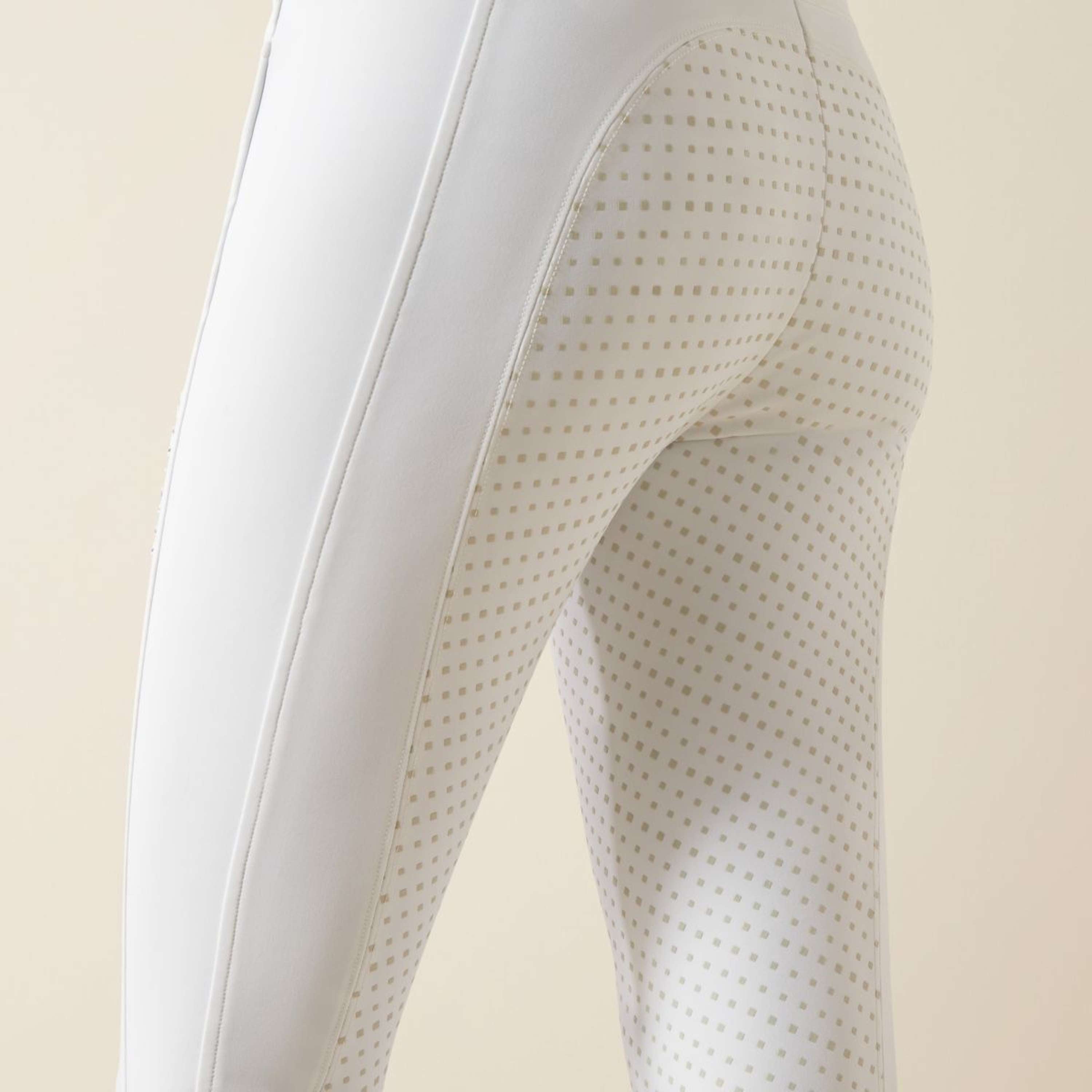 Ariat Bryczesy Tri Factor NT Full Grip Biały