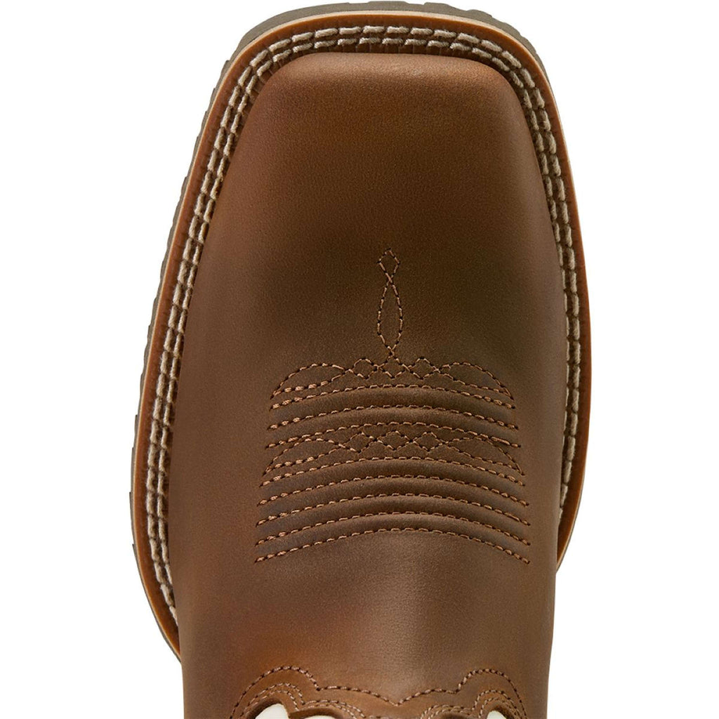 Ariat Kowbojki Hybrid Ranchwork Venttek Damski Distressed Brown/Crema