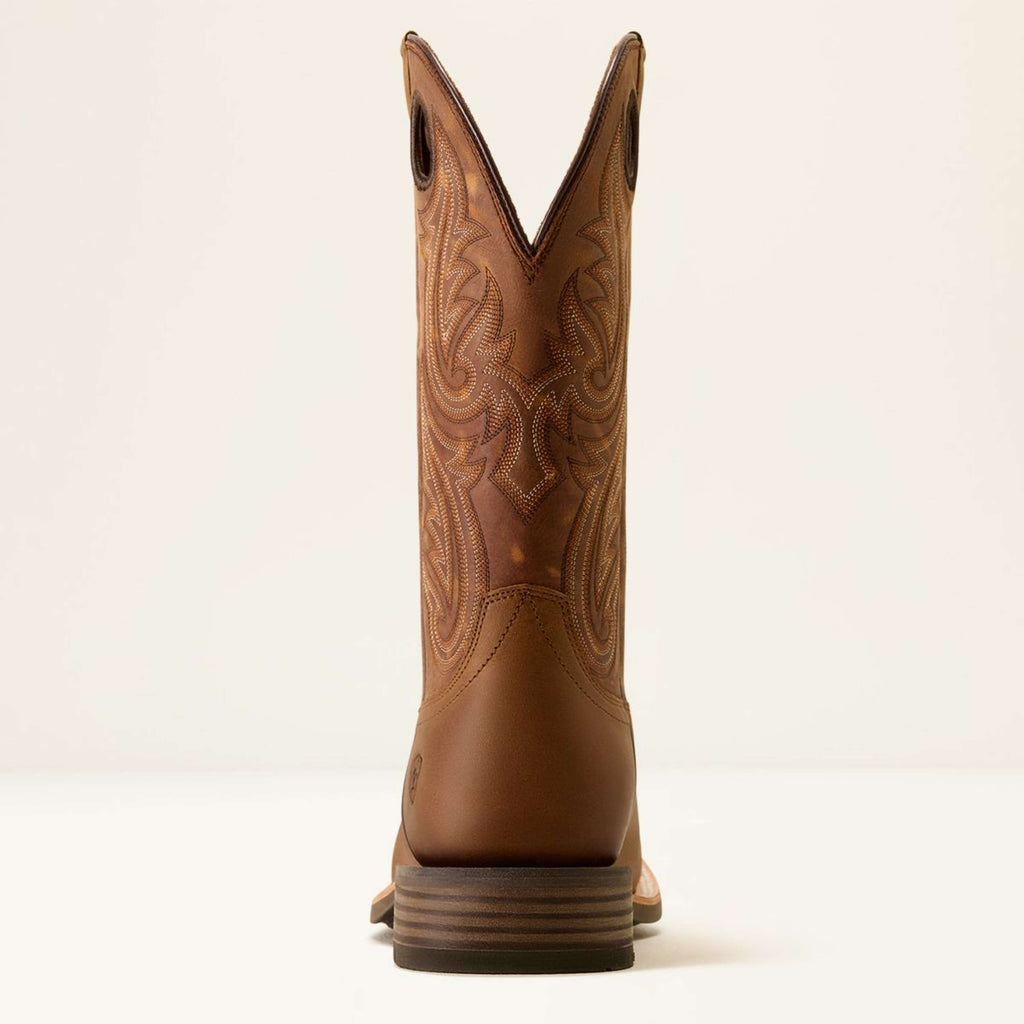Ariat Kowbojki Męskie Highland Toughstock Distressed Brown/Tack Room Brown