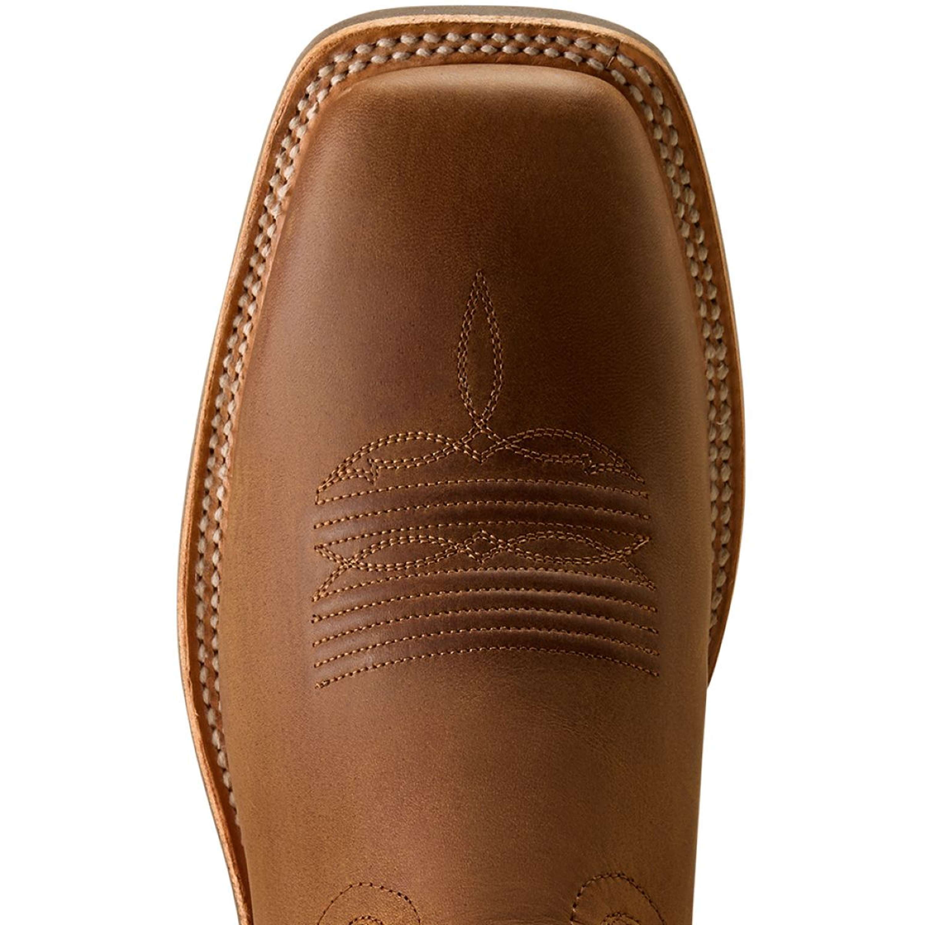 Ariat Kowbojki Męskie Highland Toughstock Distressed Brown/Tack Room Brown