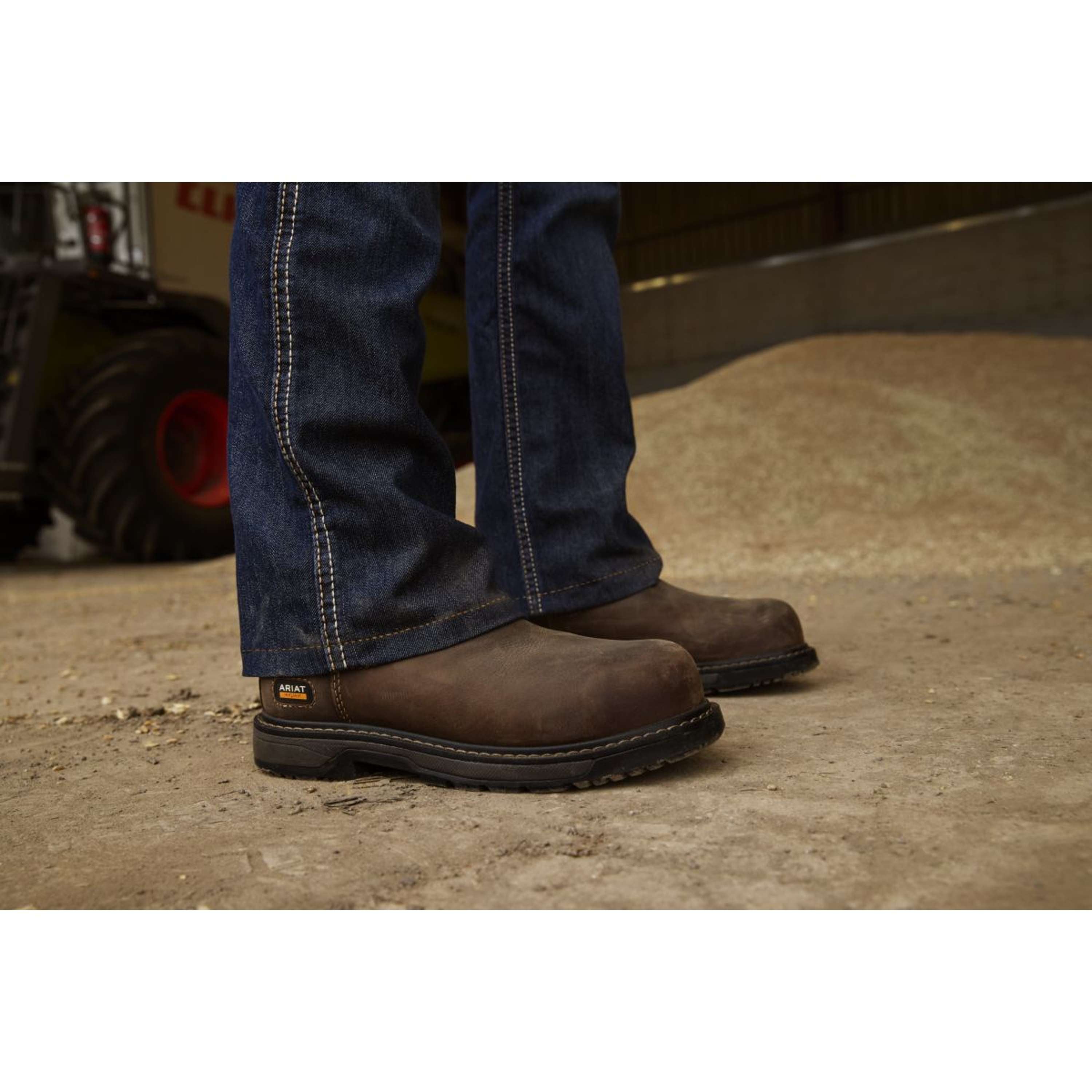 Ariat Jodhpury Riverter Chelsea H20 Damski Ciemnobrązowy