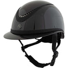 Kask jeździecki BR Theta Radiant czarny/stalowoszary