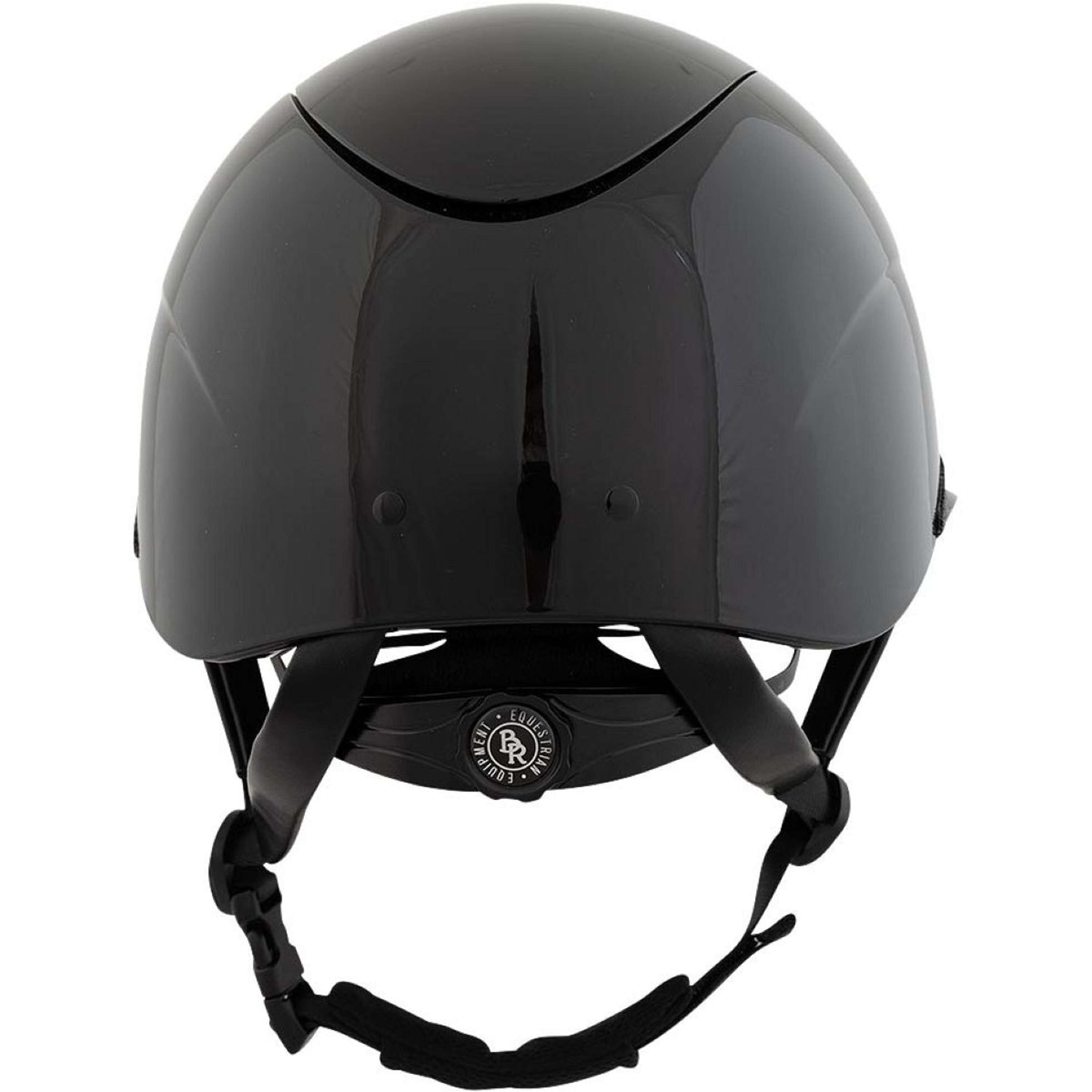 Kask jeździecki BR Theta Radiant czarny/stalowoszary