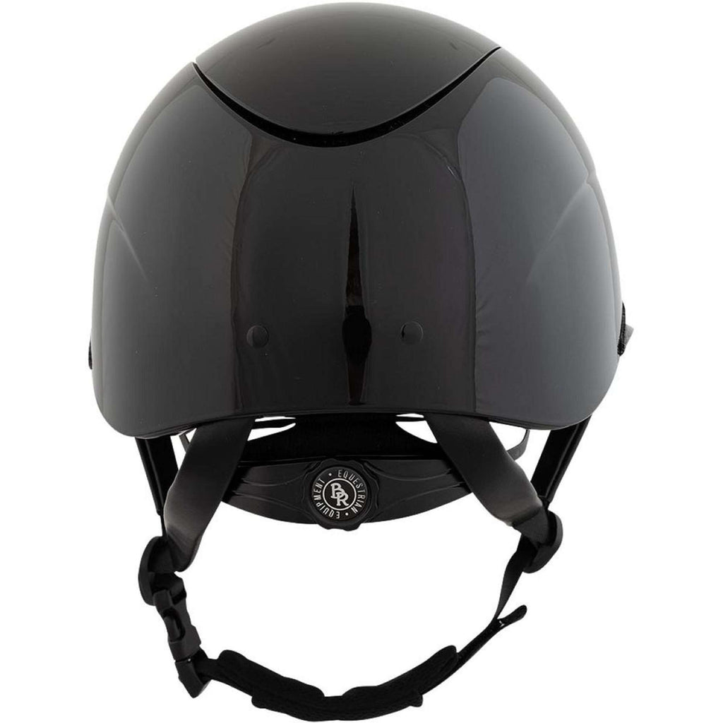 Kask jeździecki BR Theta Radiant czarny/stalowoszary
