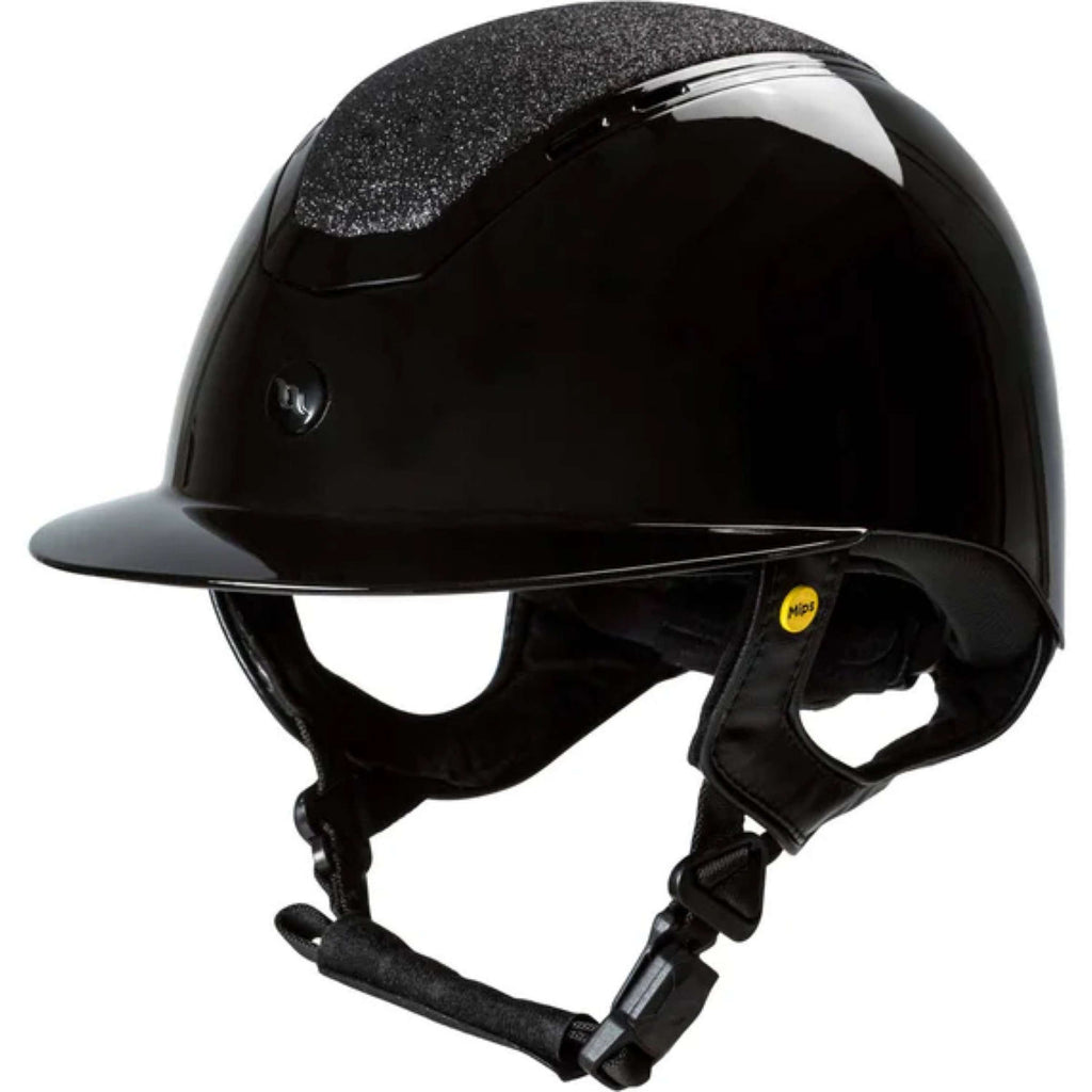 Back on Track Kask Jeździecki Caracas Czarny