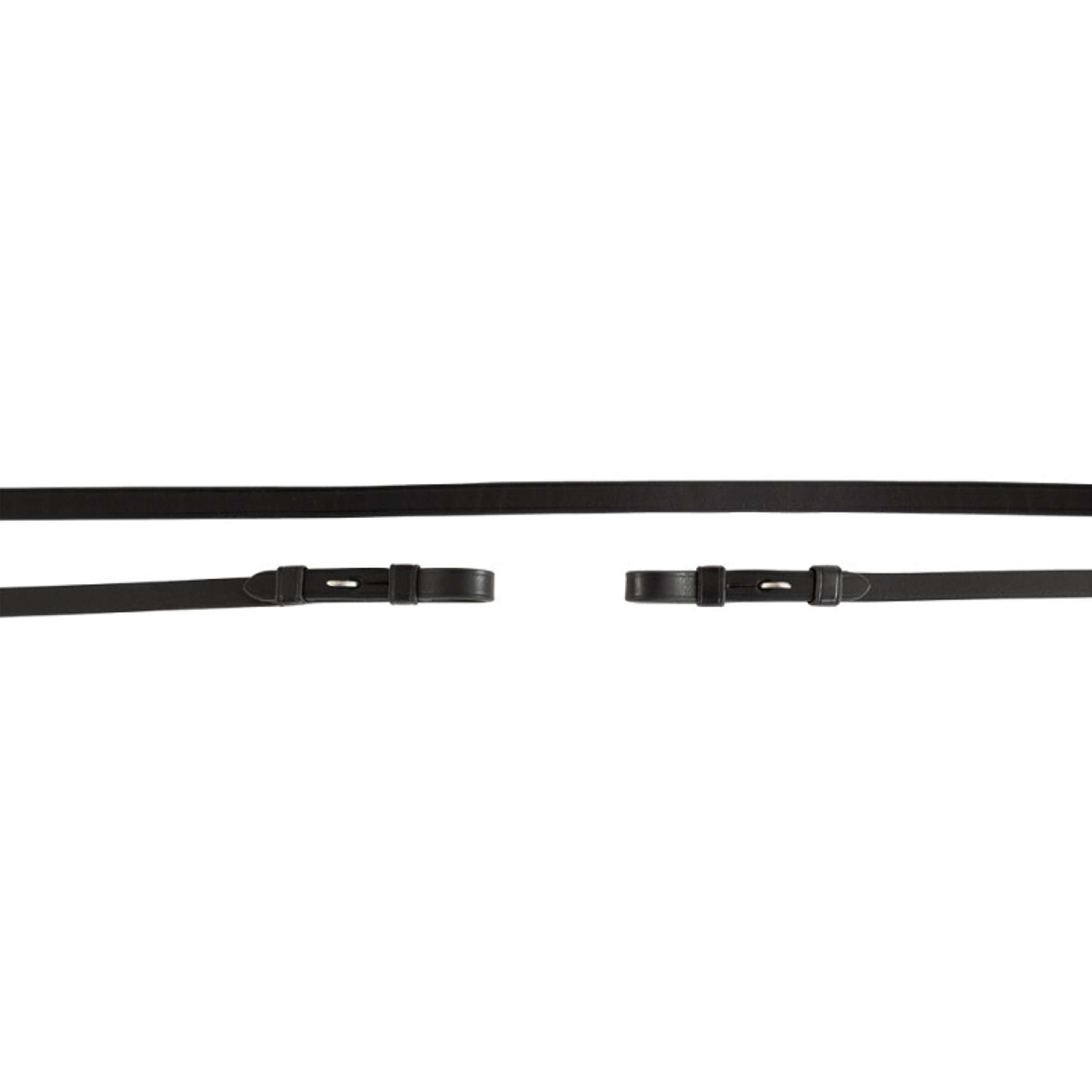 BR Wodze Munsztukowe Skóra Dicht 13mm Blind Czarny - Srebrny