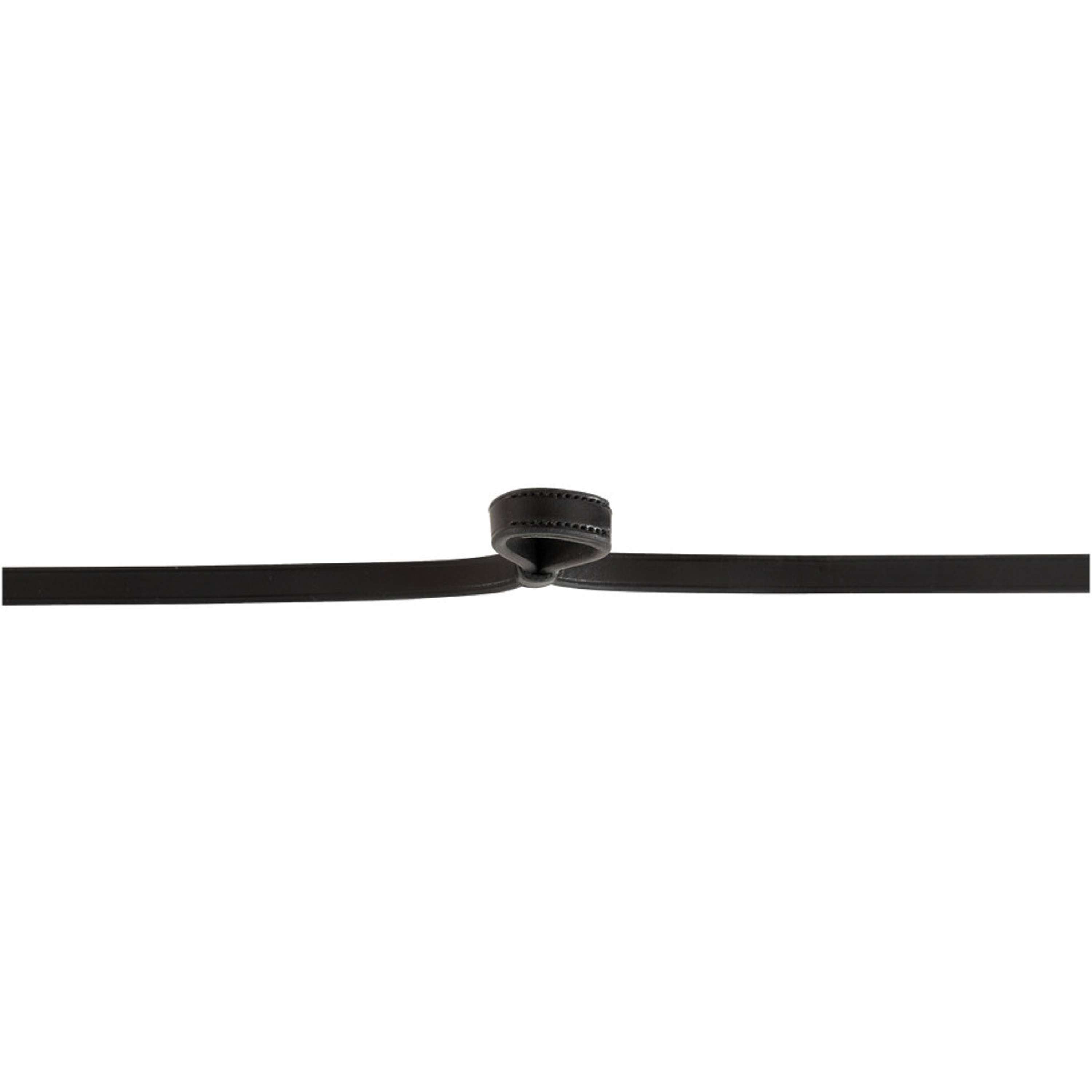 BR Wodze Munsztukowe Skóra Dicht 13mm Blind Czarny - Srebrny