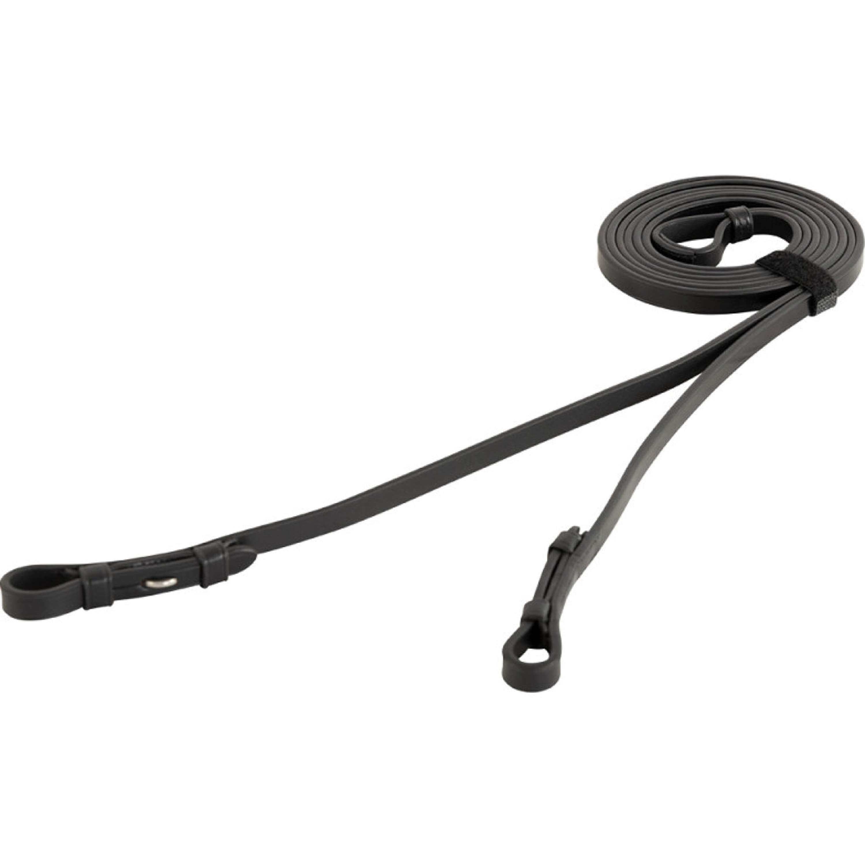 BR Wodze Munsztukowe Skóra Dicht 13mm Blind Czarny - Srebrny