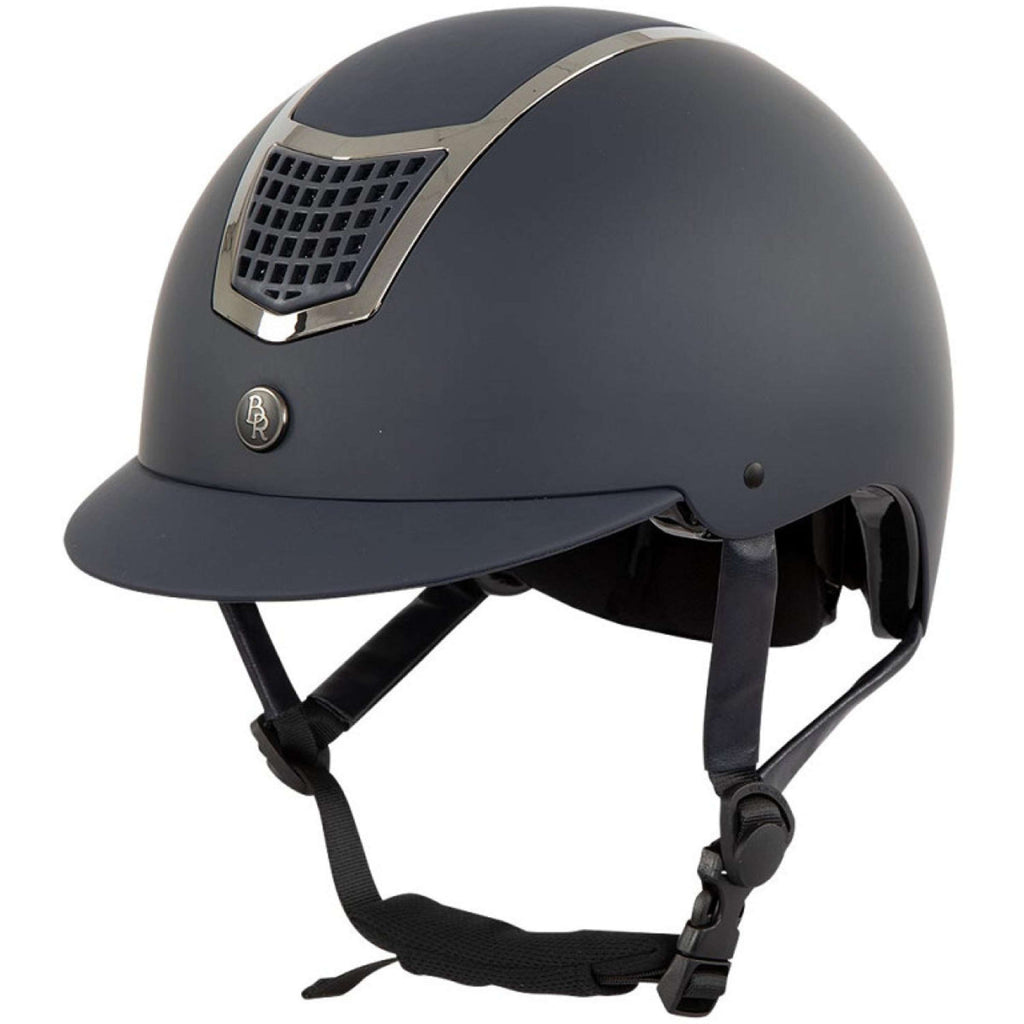 BR Kask Jeździecki Lambda Painted Granatowy