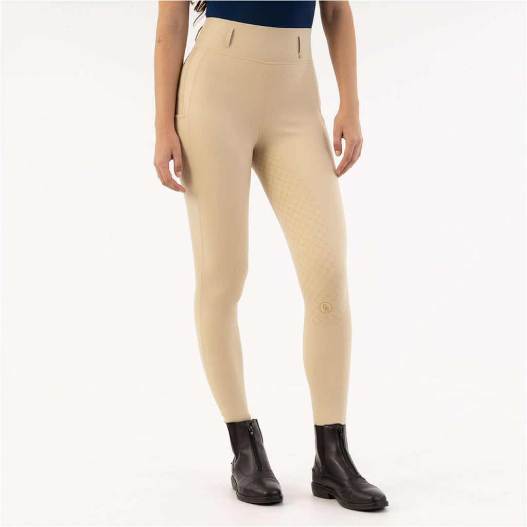 BR Legginsy Jeździeckie Kelly Full Grip Safari