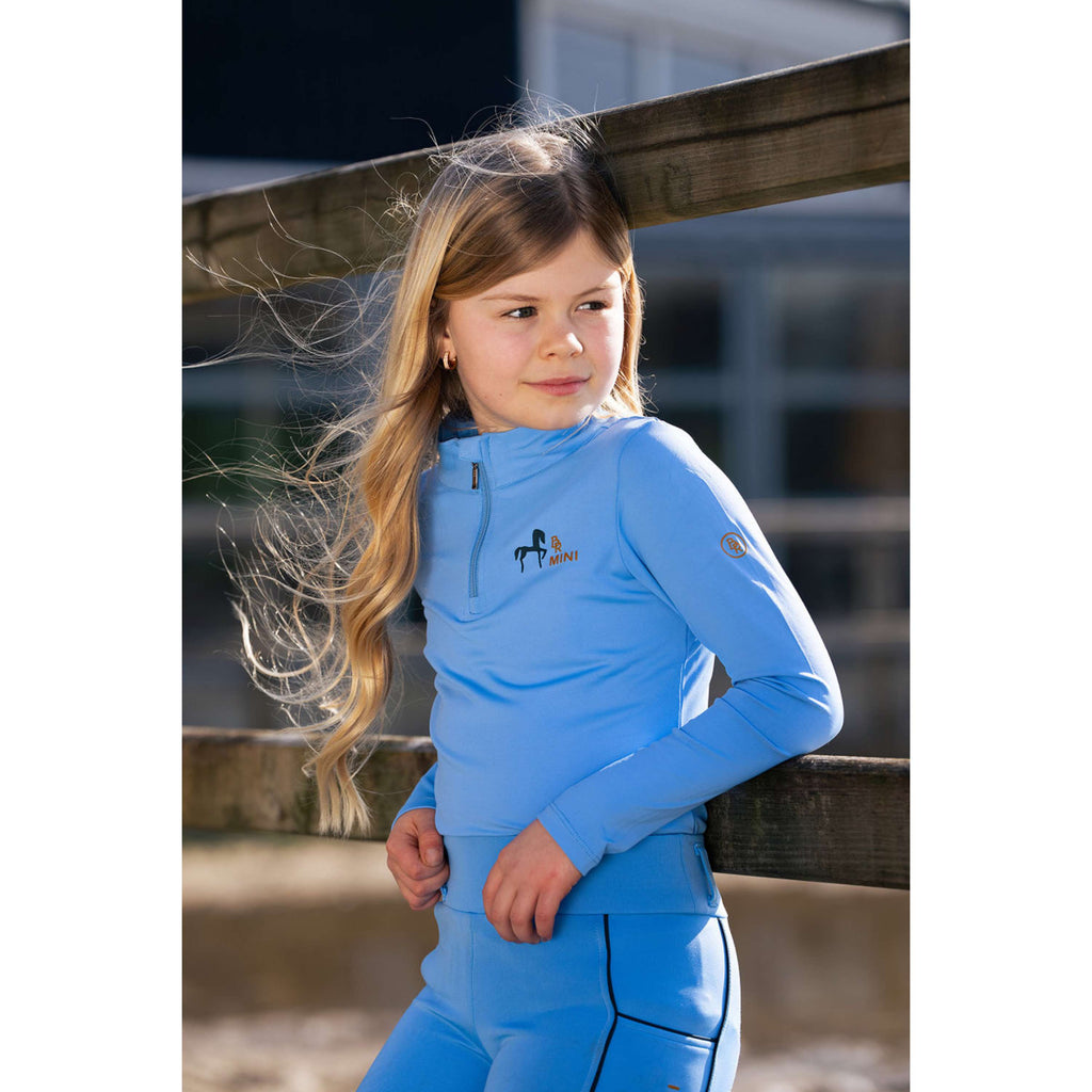 BR Koszulka Na Zamek Mini Horse Little Blue