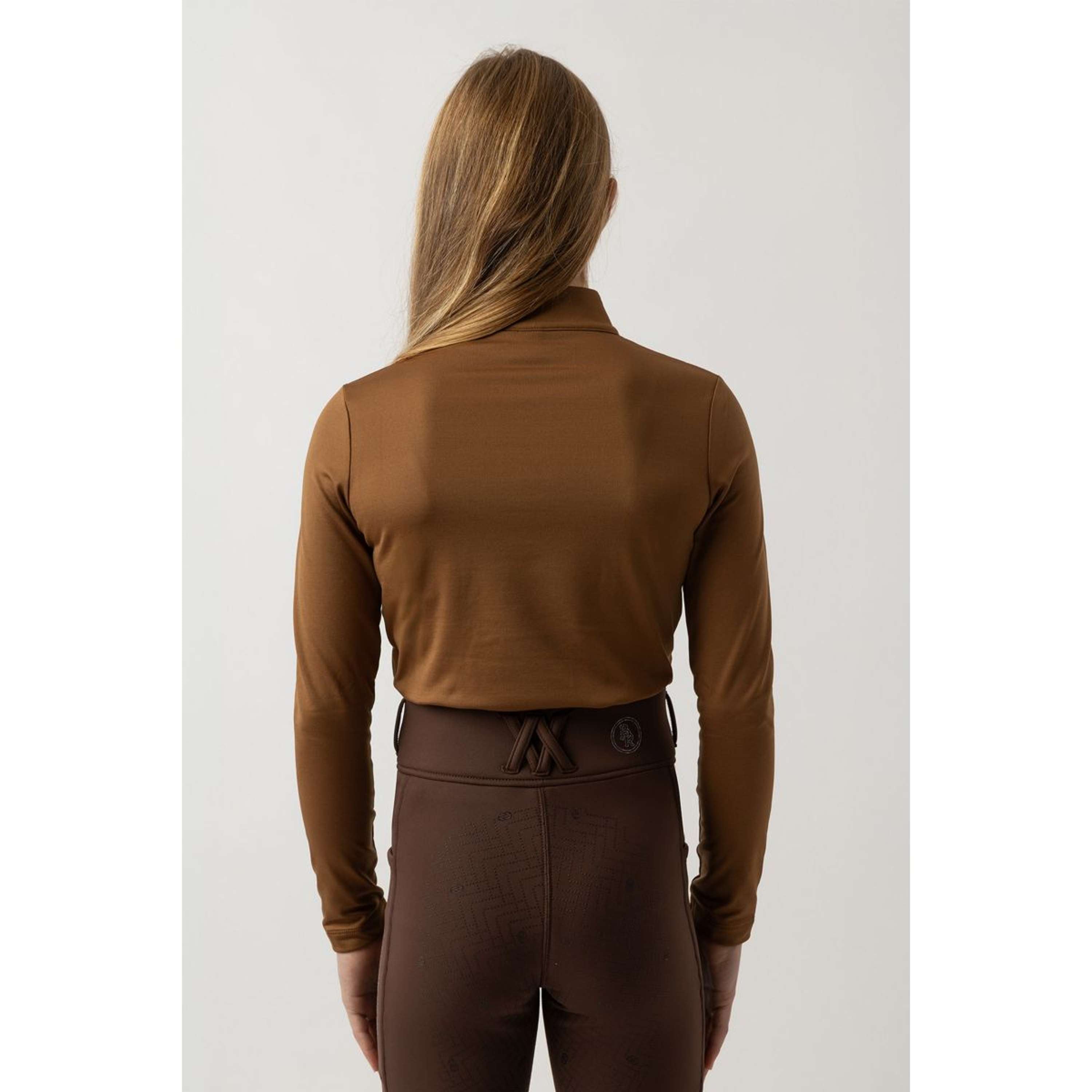 Sweter BR Eevolv Lizzy dla dzieci koniakowy ochra