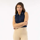 BR Polo Shirt Kiki Bez rękawów Pageant Blue