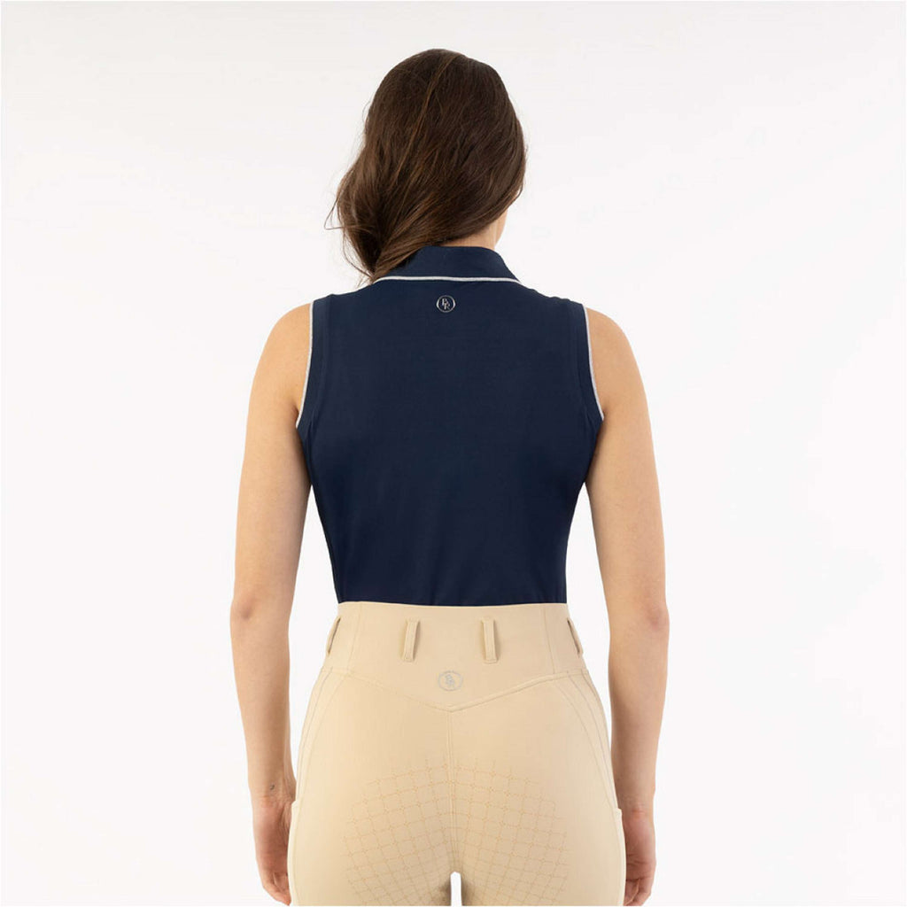 BR Polo Shirt Kiki Bez rękawów Pageant Blue