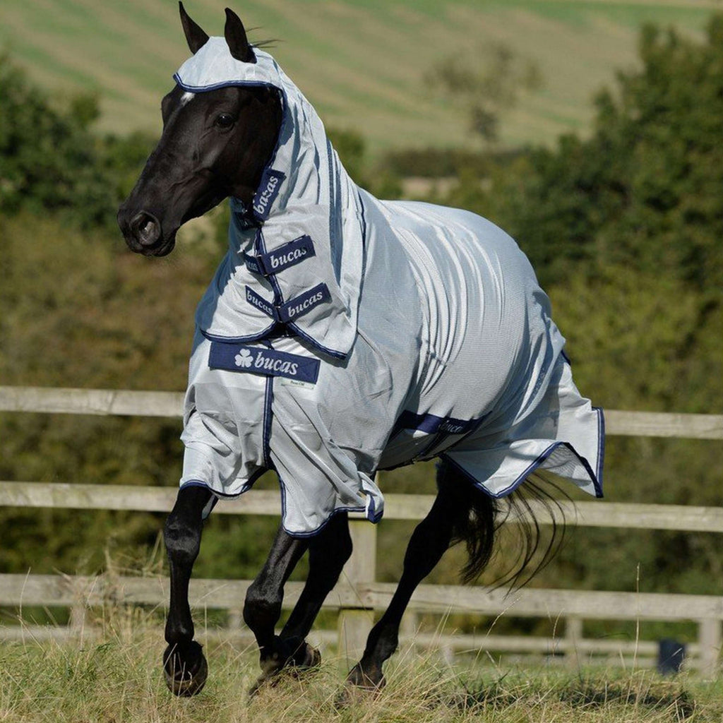 Bucas Buzz-Off X Full Neck Srebrny