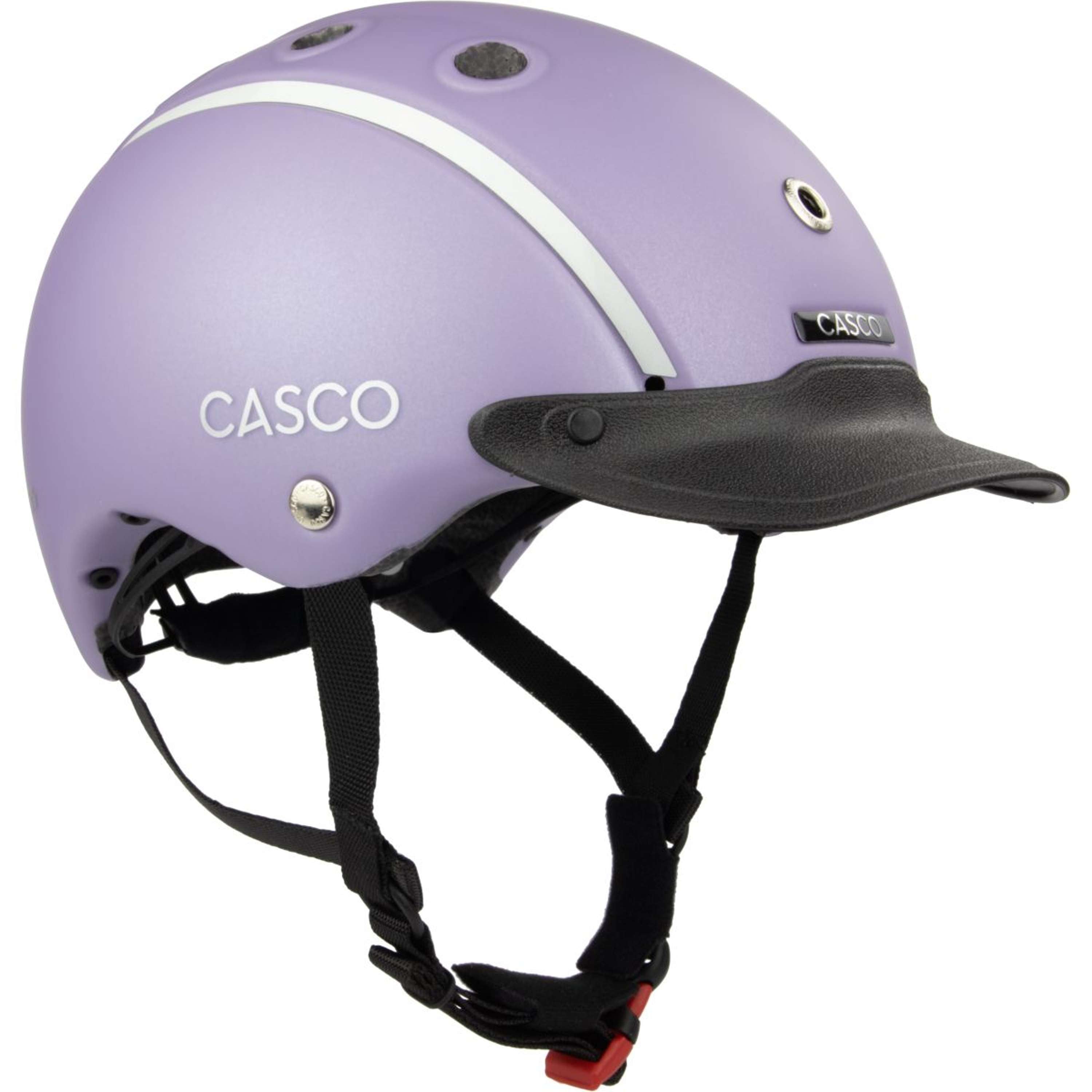 Kask jeździecki Casco Nori Princess fioletowy