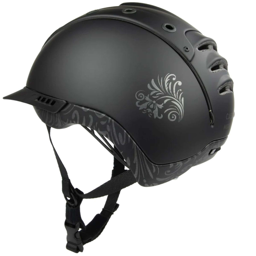 Kask jeździecki Casco Mistrall 2 Floral Black