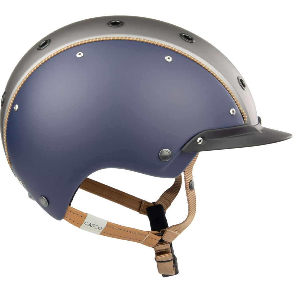 Kask jeździecki Casco Champ Regal Blue