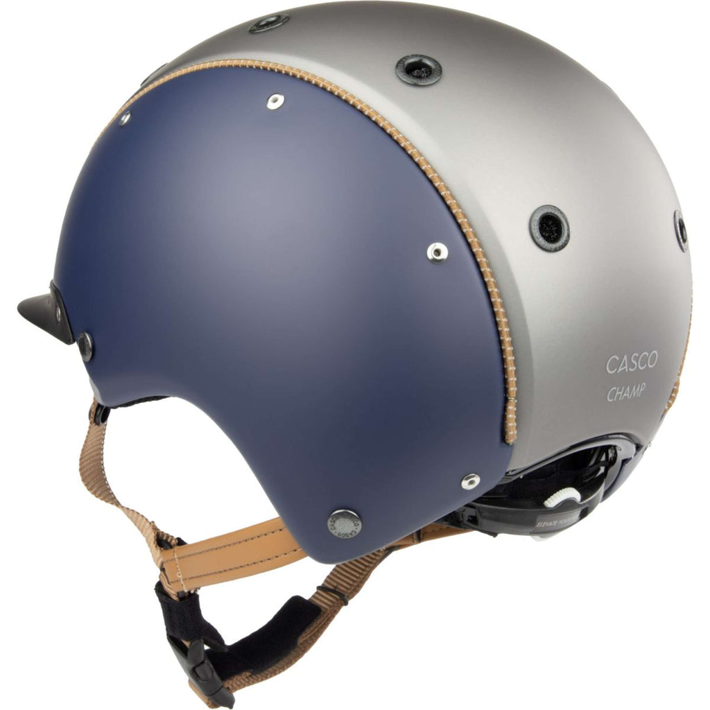 Kask jeździecki Casco Champ Regal Blue