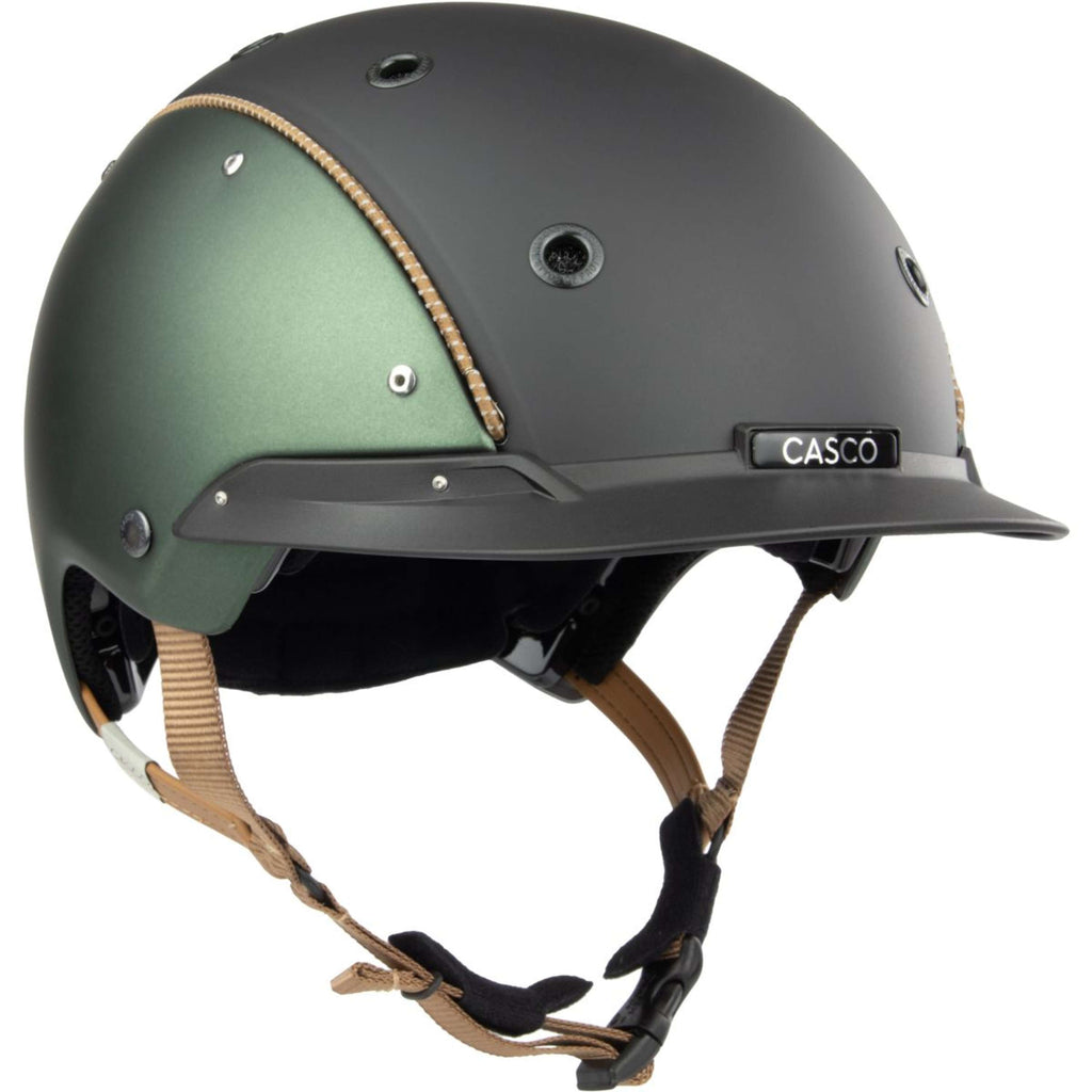 Kask jeździecki Casco Champ Regal Green