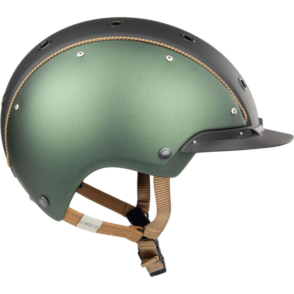 Kask jeździecki Casco Champ Regal Green