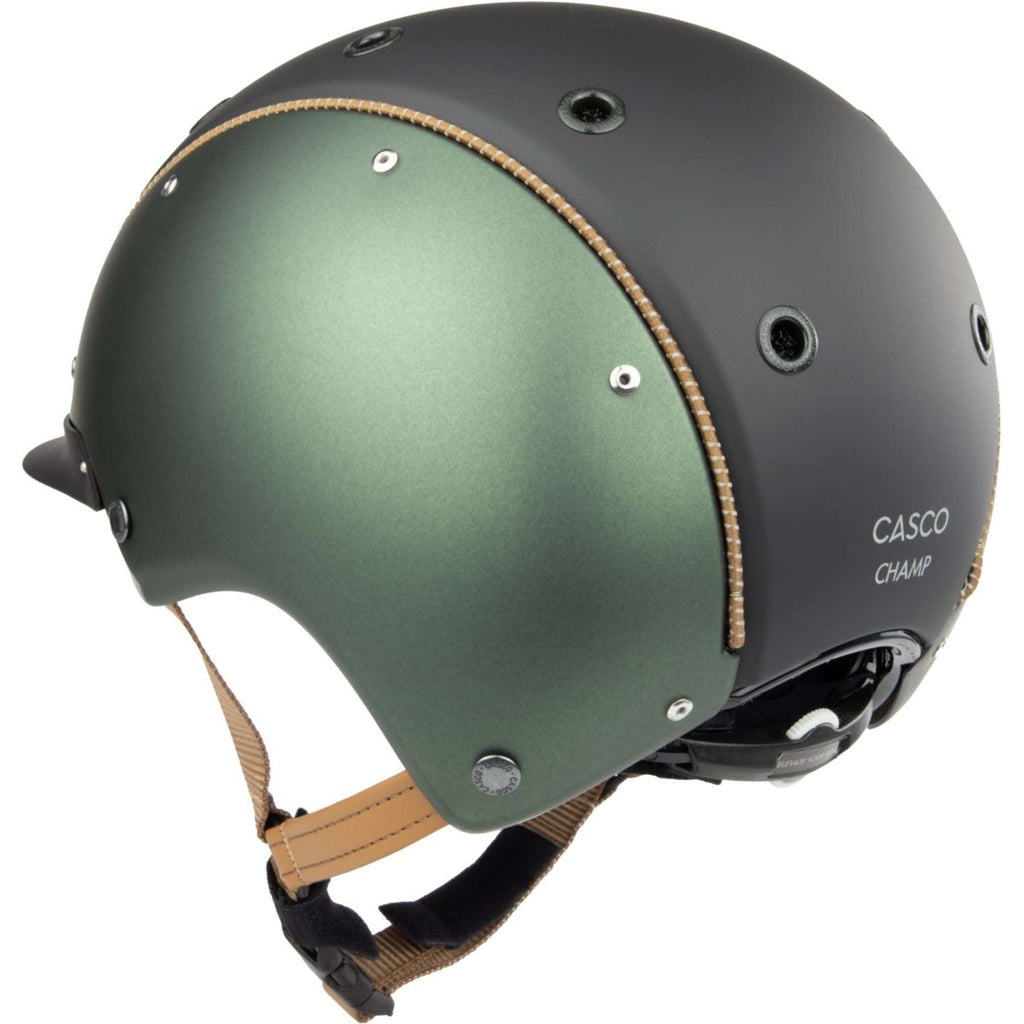 Kask jeździecki Casco Champ Regal Green