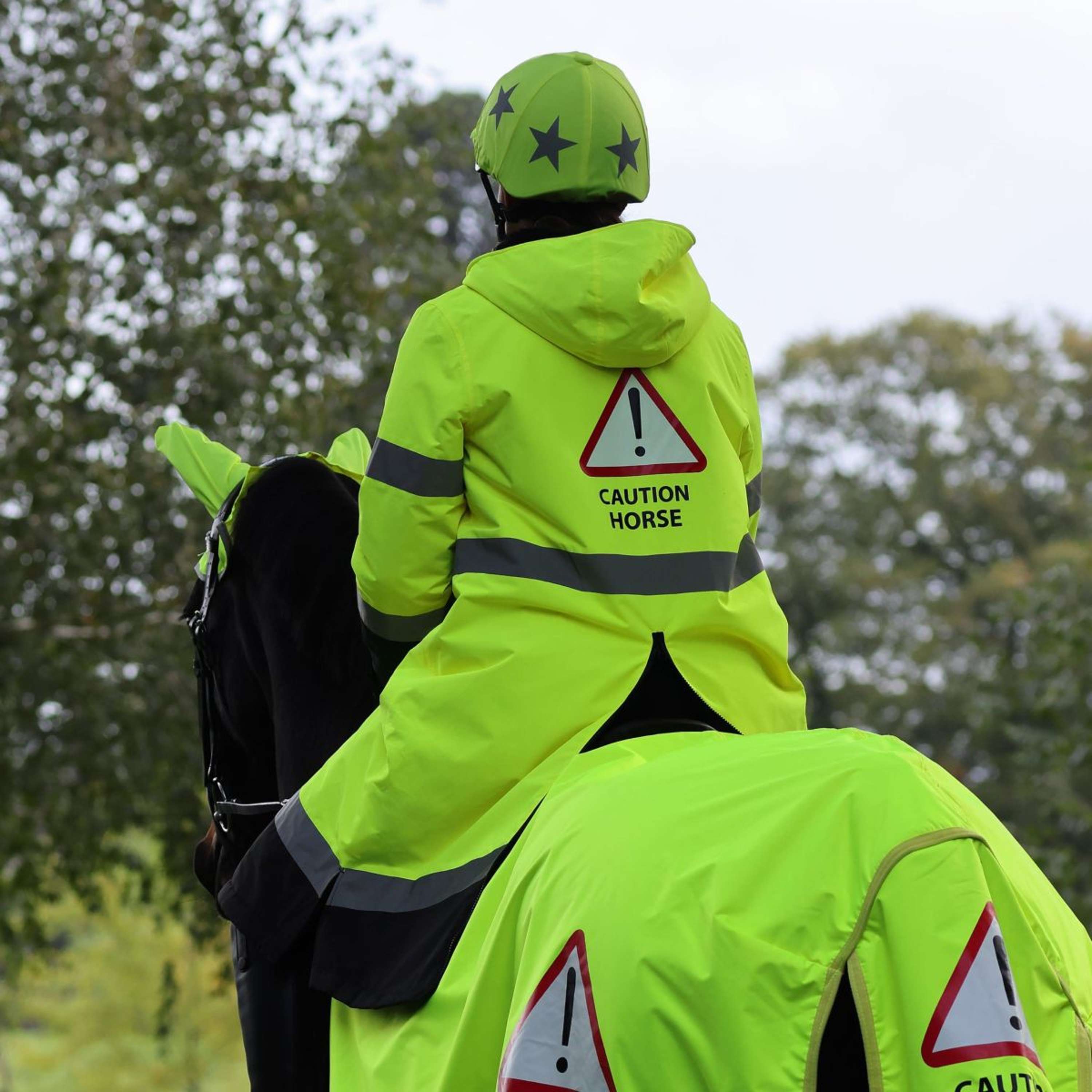 Equi-Flector by Shires Kurtka All Weather Żółty