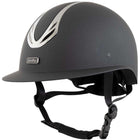 Premiere Kask Jeździecki Ambrosia Czarny/Stalowoszary