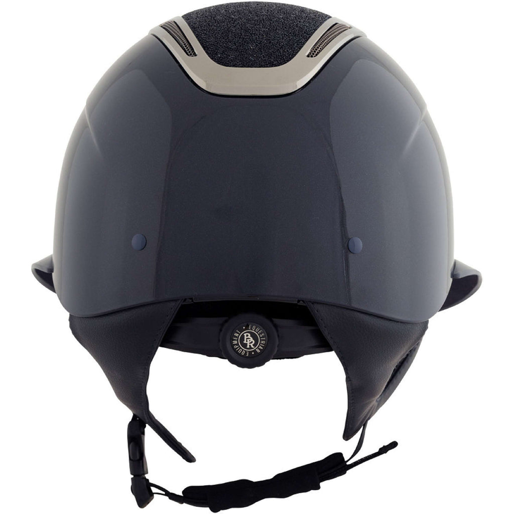 BR Kask Jeździecki Zeta Lumina Polo Navy/Gunmetal
