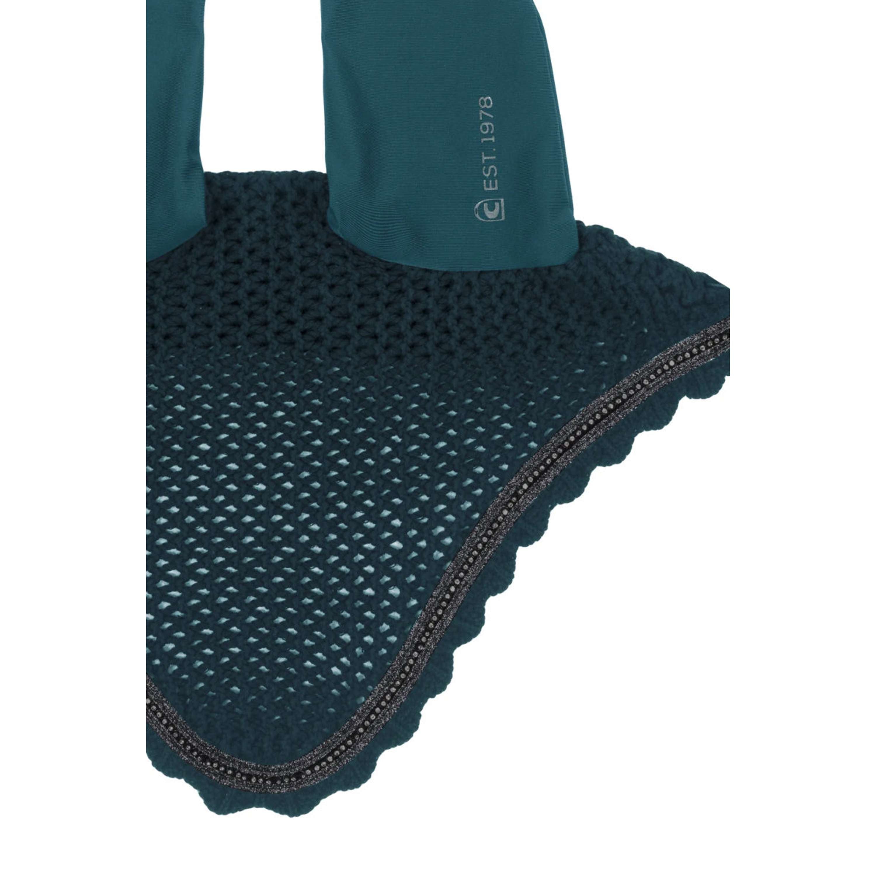 Nauszniki dla konia Cavallo CavalJetty Dark Peacock