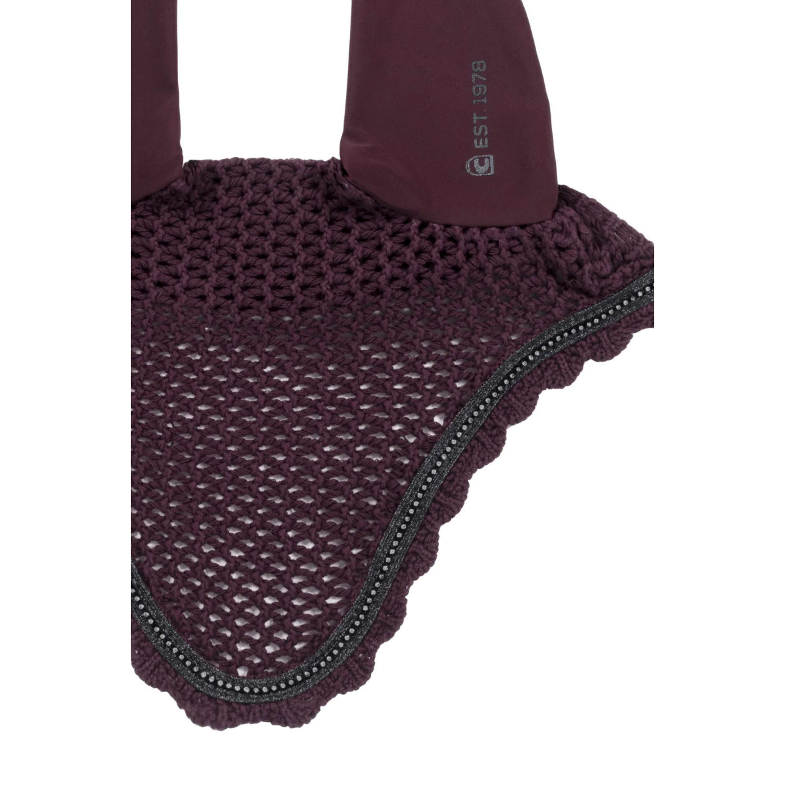 Nauszniki dla konia Cavallo CavalJetty Dusty Plum