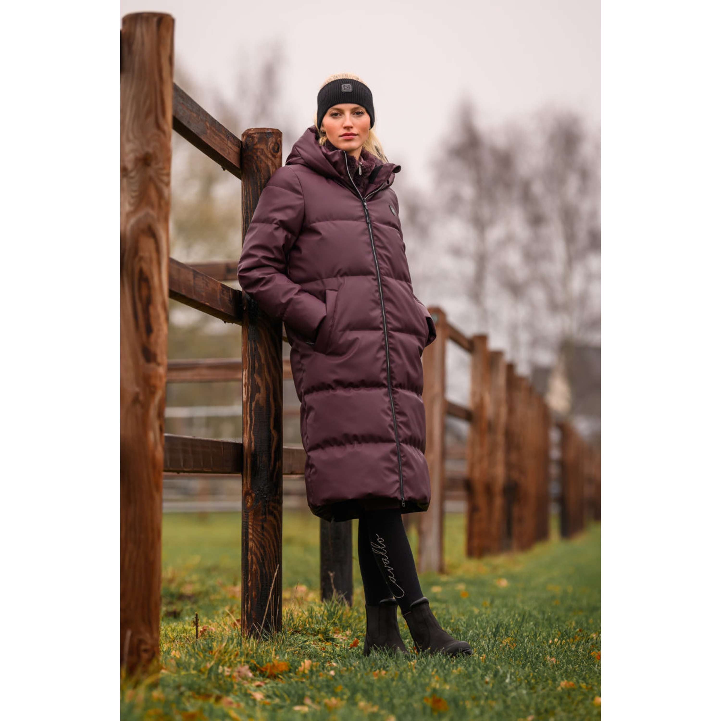 Cavallo Długi Płaszcz CavalDaly Dusty Plum
