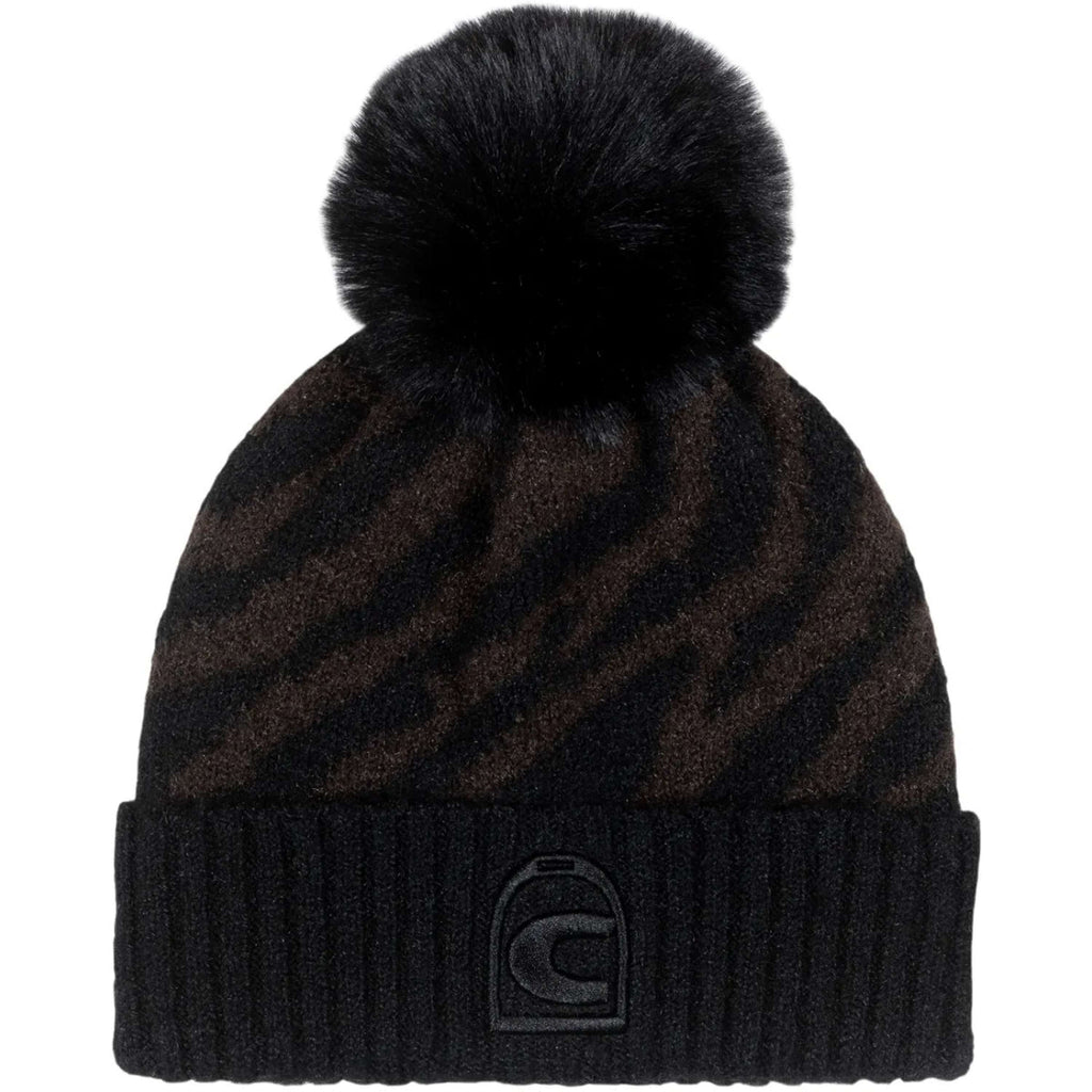 Czapka z daszkiem Cavallo CavalDelmy black café