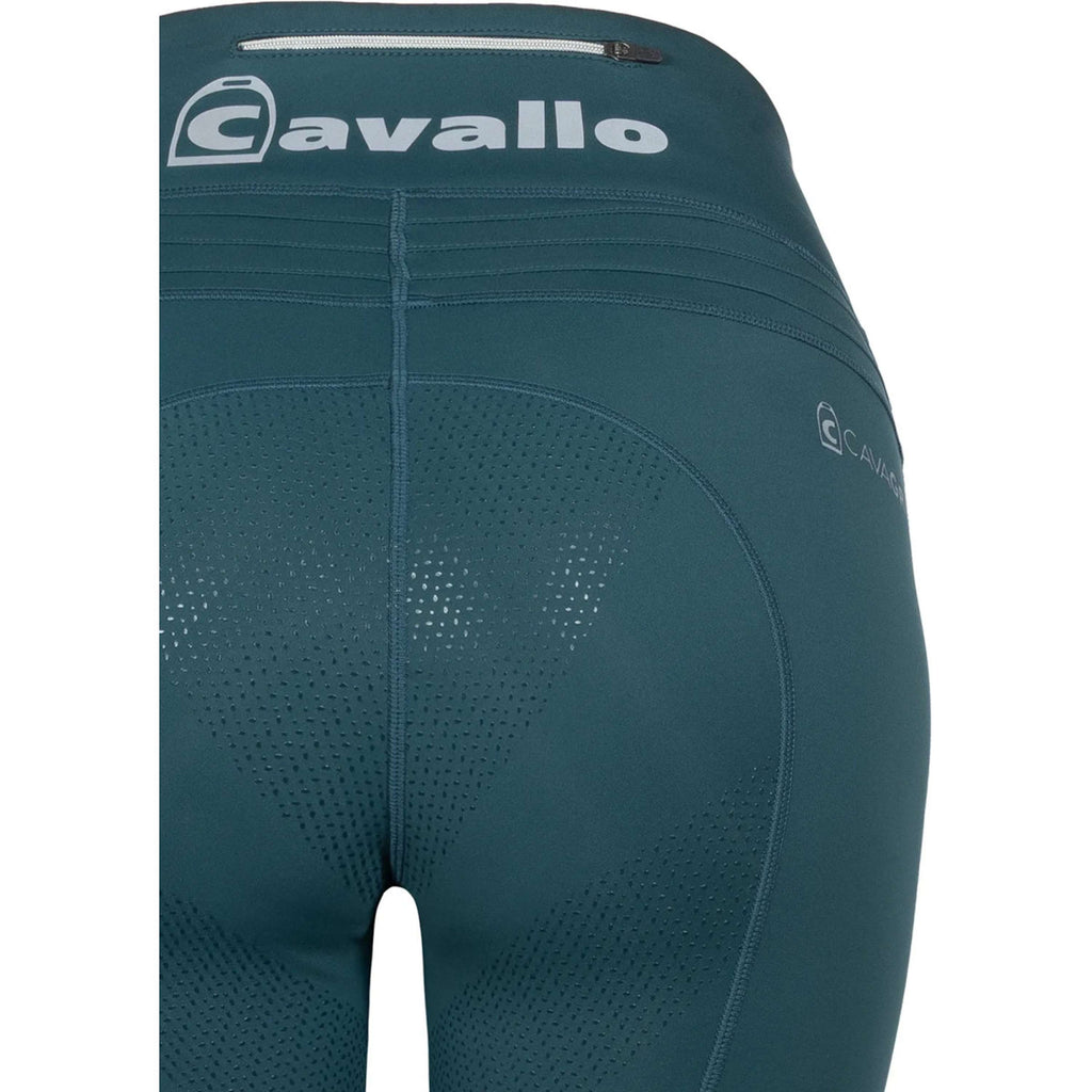Leginsy jeździeckie Cavallo CavalLin Grip RL Full Grip Dark Peacock