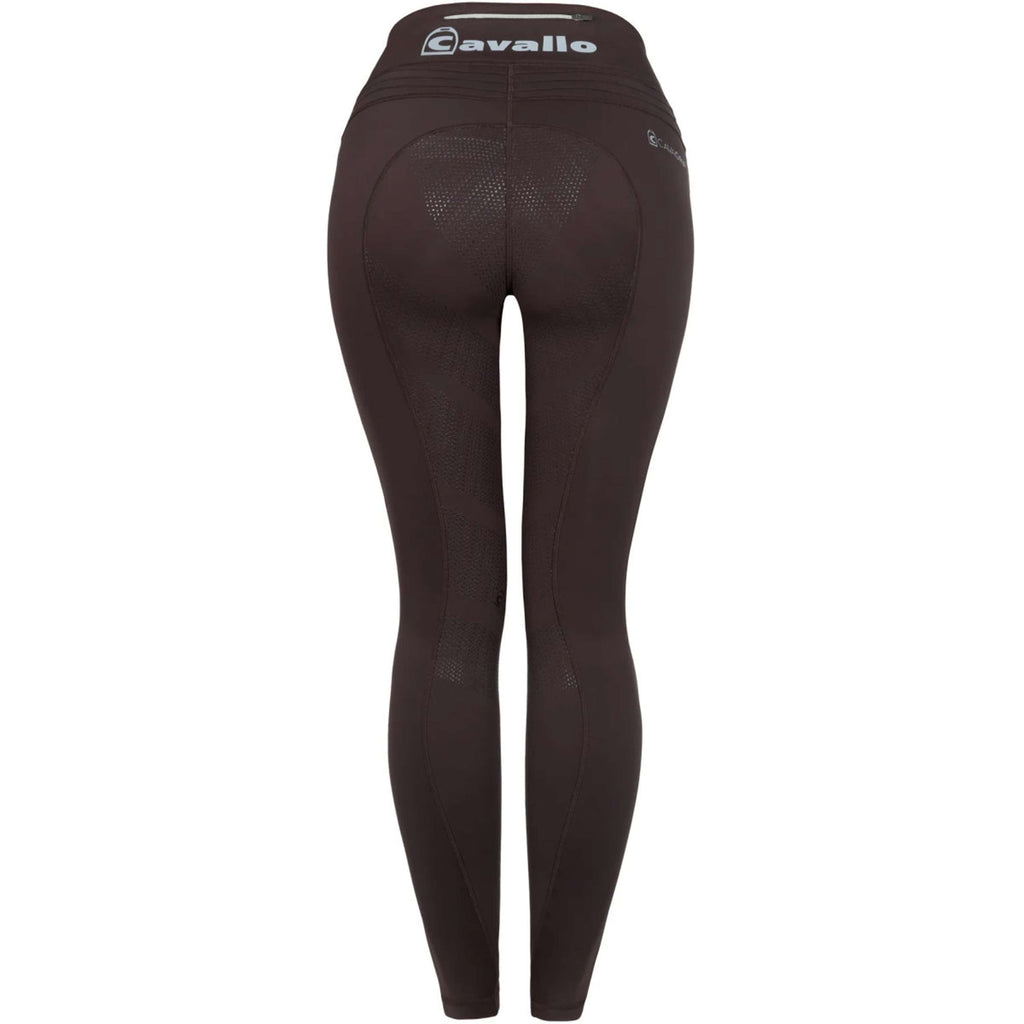 Cavallo Legginsy jeździeckie CavalLin Grip Rl Full Grip café noir