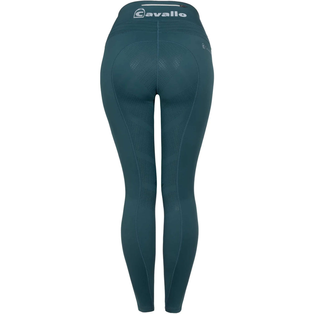 Leginsy jeździeckie Cavallo CavalLin Grip RL Full Grip Dark Peacock