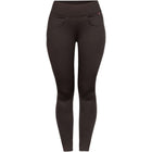 Leginsy jeździeckie Cavallo CavalLiz Grip Rl z pełnym lejem café noir