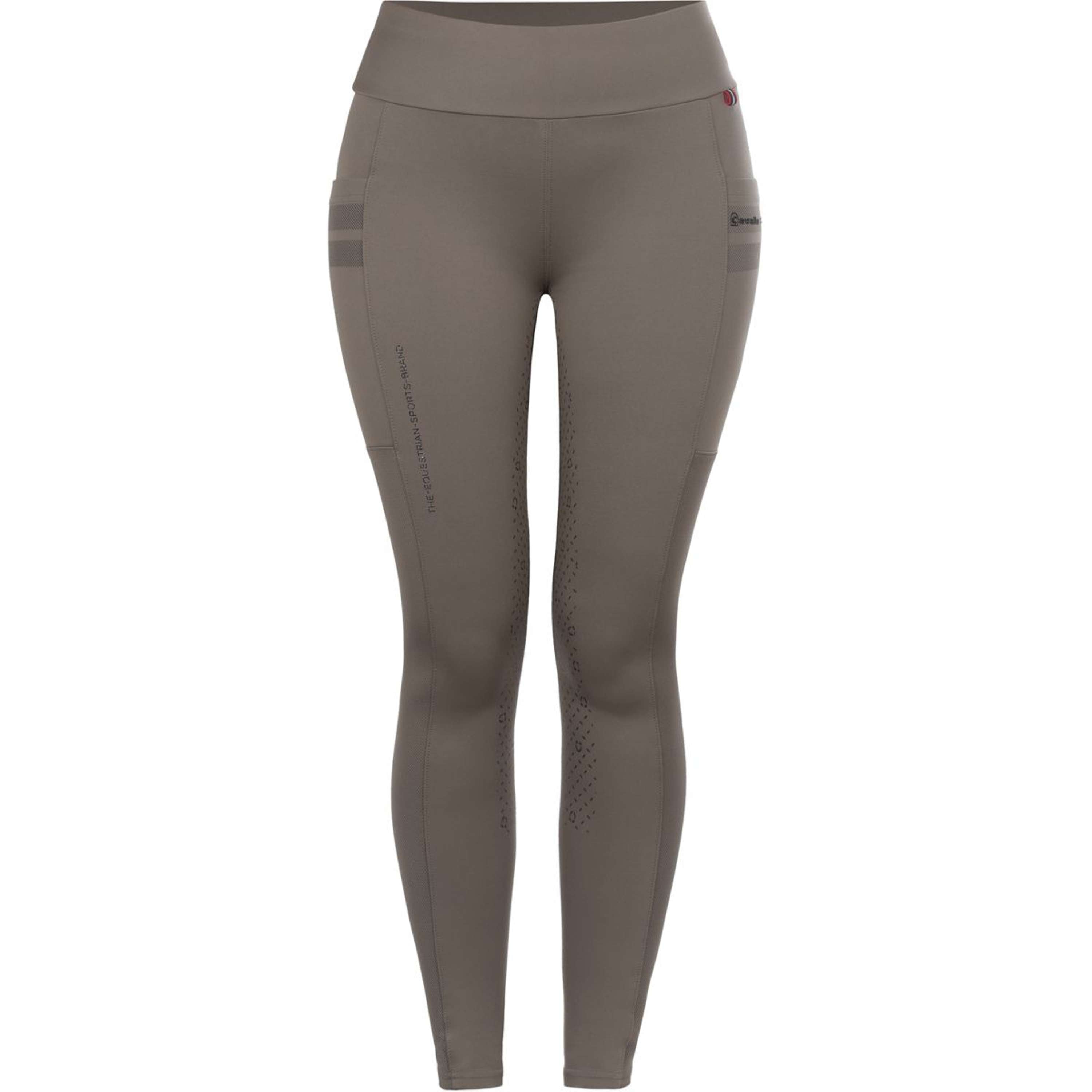 Cavallo Legginsy Jeździeckie CavalLenka Grip RL Full Grip Mocha Latte
