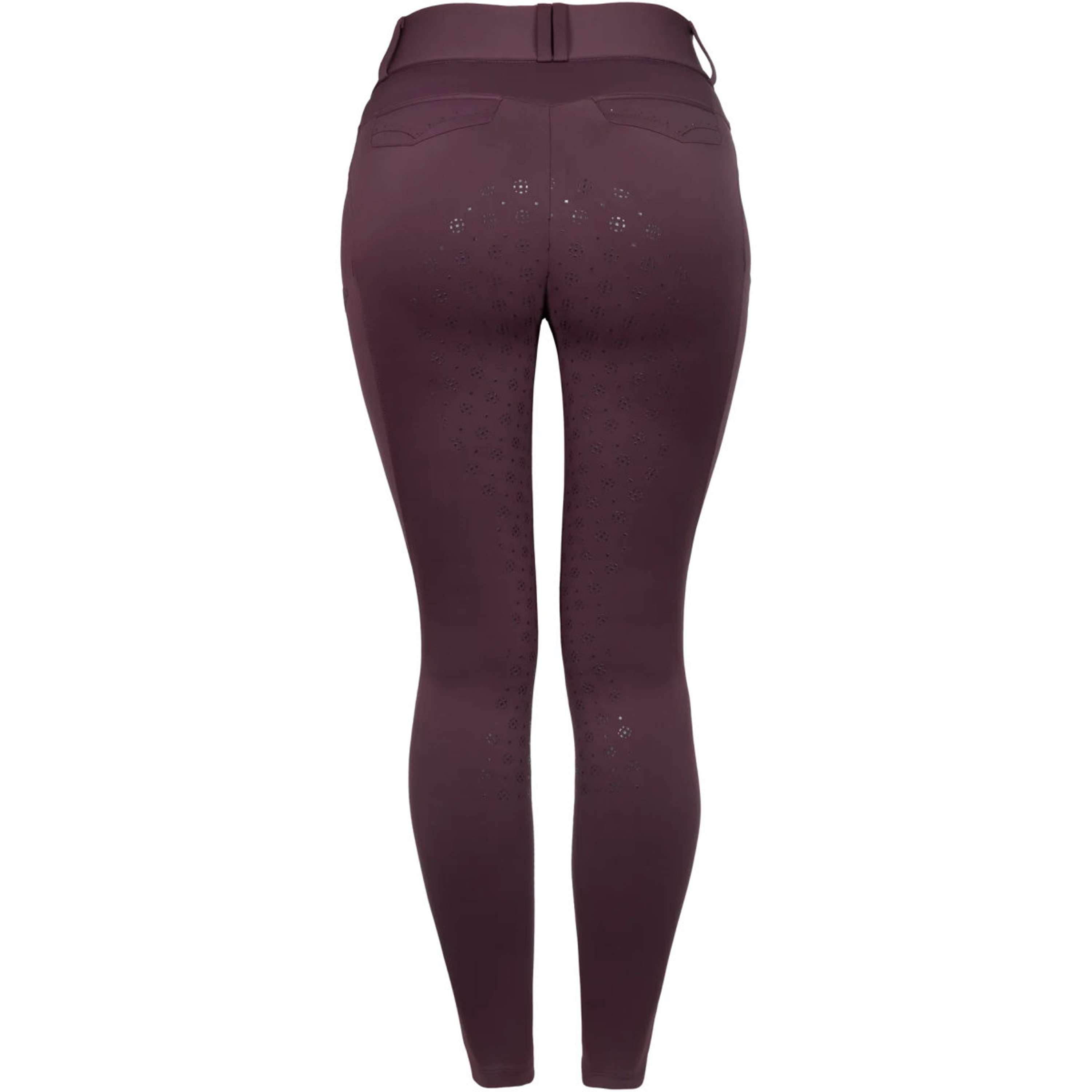 Cavallo Bryczesy CavalCandera Grip Mobile Full Grip Dusty Plum