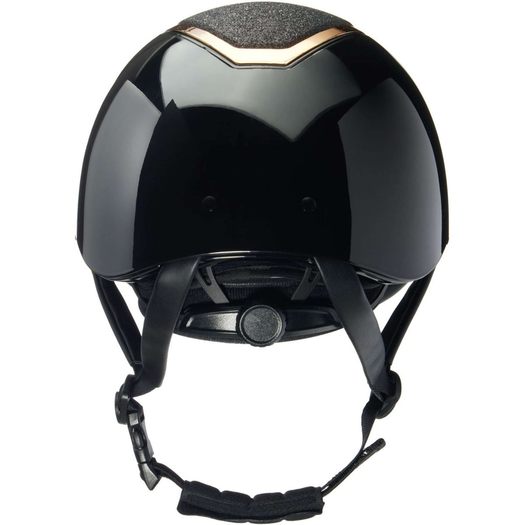 Kask jeździecki Charles Owen Kylo Sparkly MIPS Black Gloss/Rose Gold