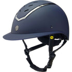 Kask jeździecki Charles Owen Kylo Wide Peak MIPS granatowy matowy/cynowy
