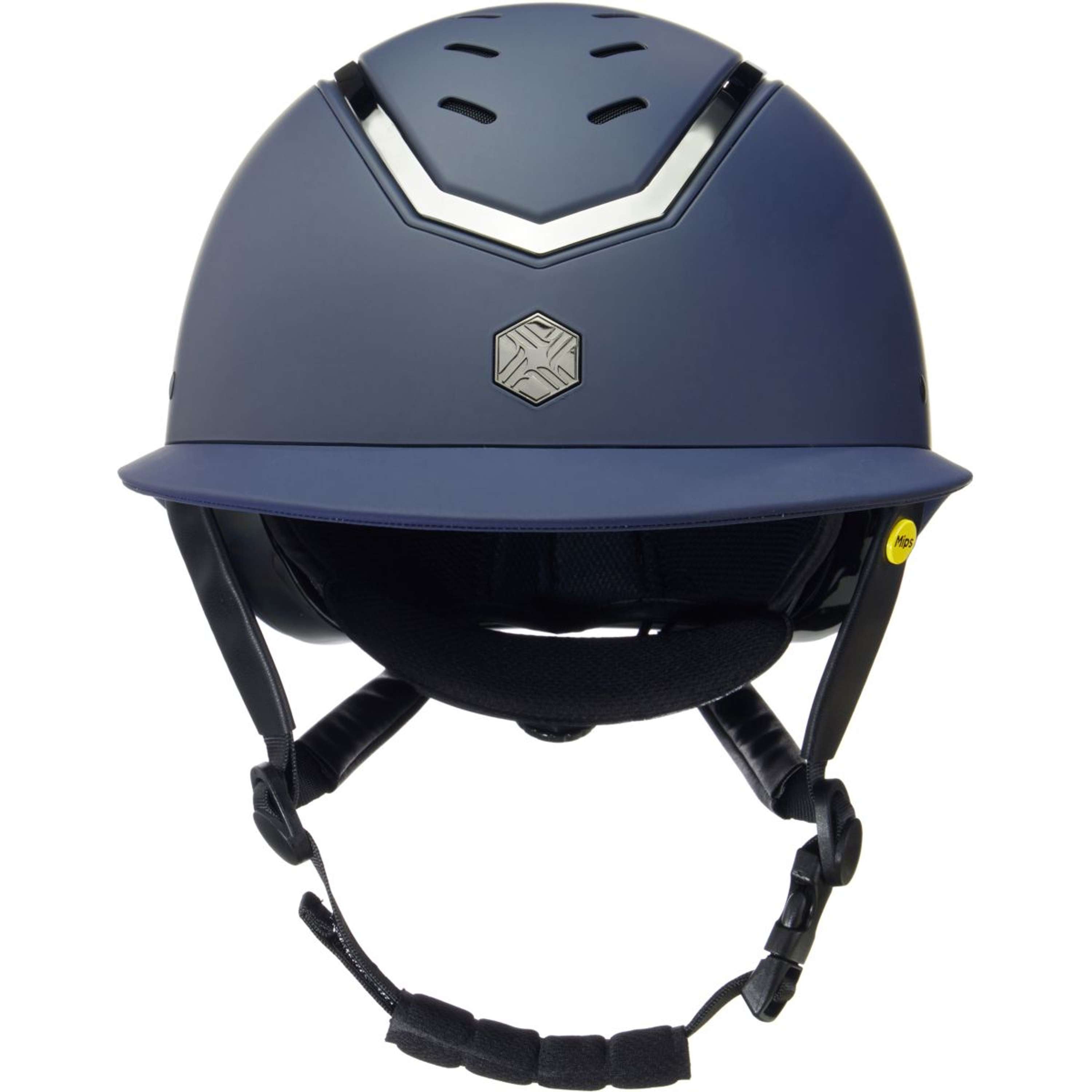 Charles Owen Kask Jeździecki Kylo Wide Peak MIPS Navy Matte/Pewter