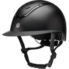 Kask jeździecki Charles Owen Kylo Wide Peak, czarny mat/czarny połysk