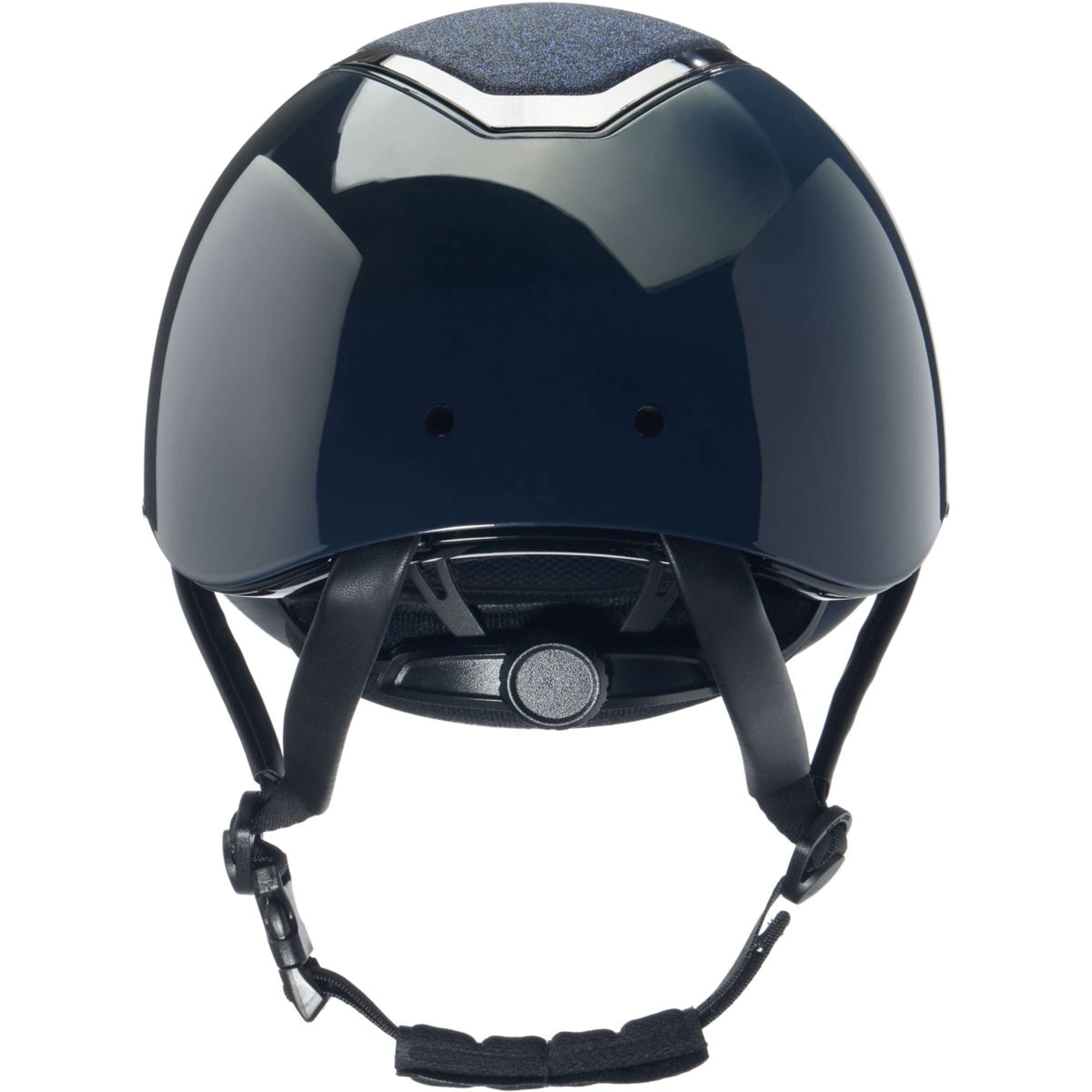 Charles Owen Kask Jeździecki Kylo Sparkly Navy Gloss/Pewter